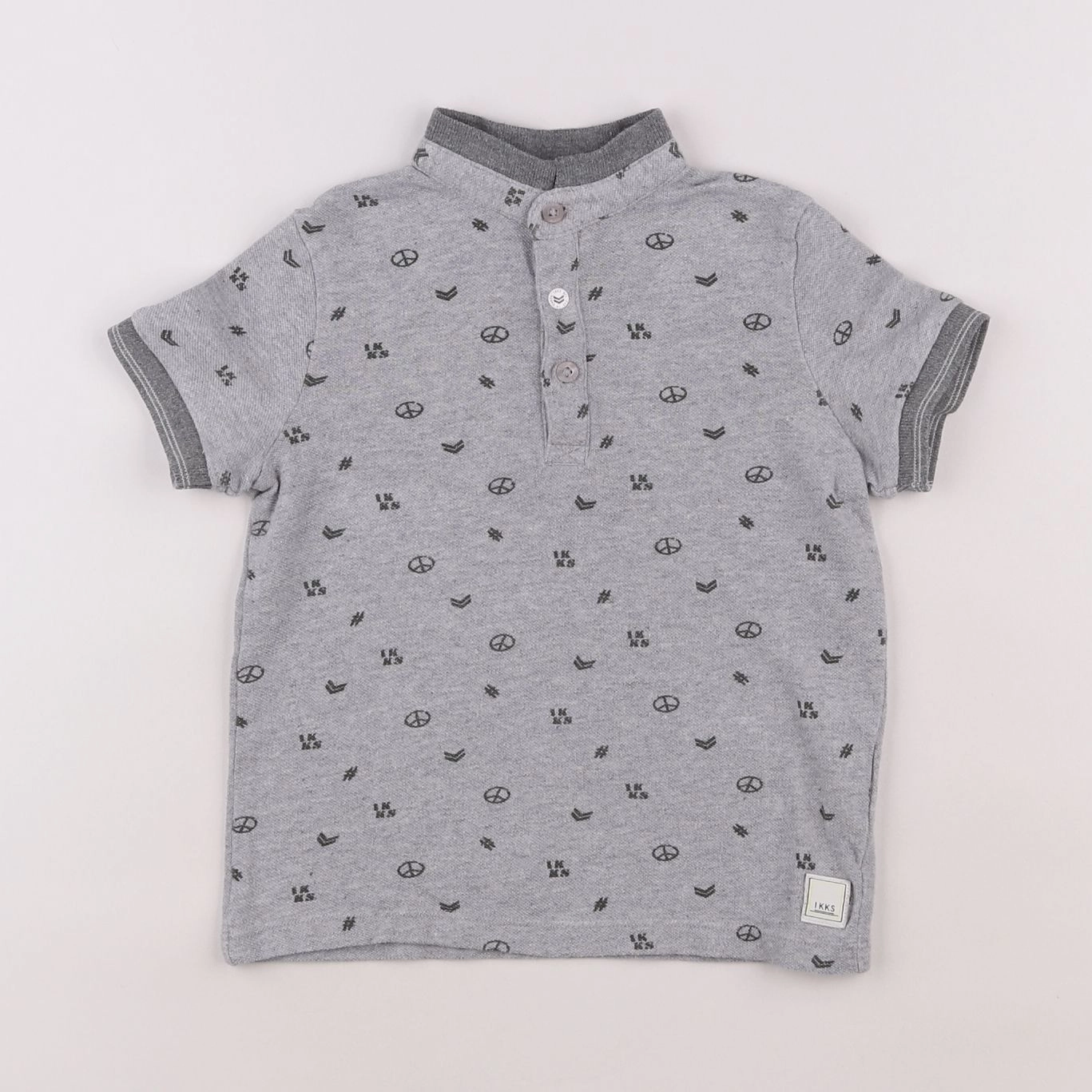 IKKS - polo gris - 3 ans