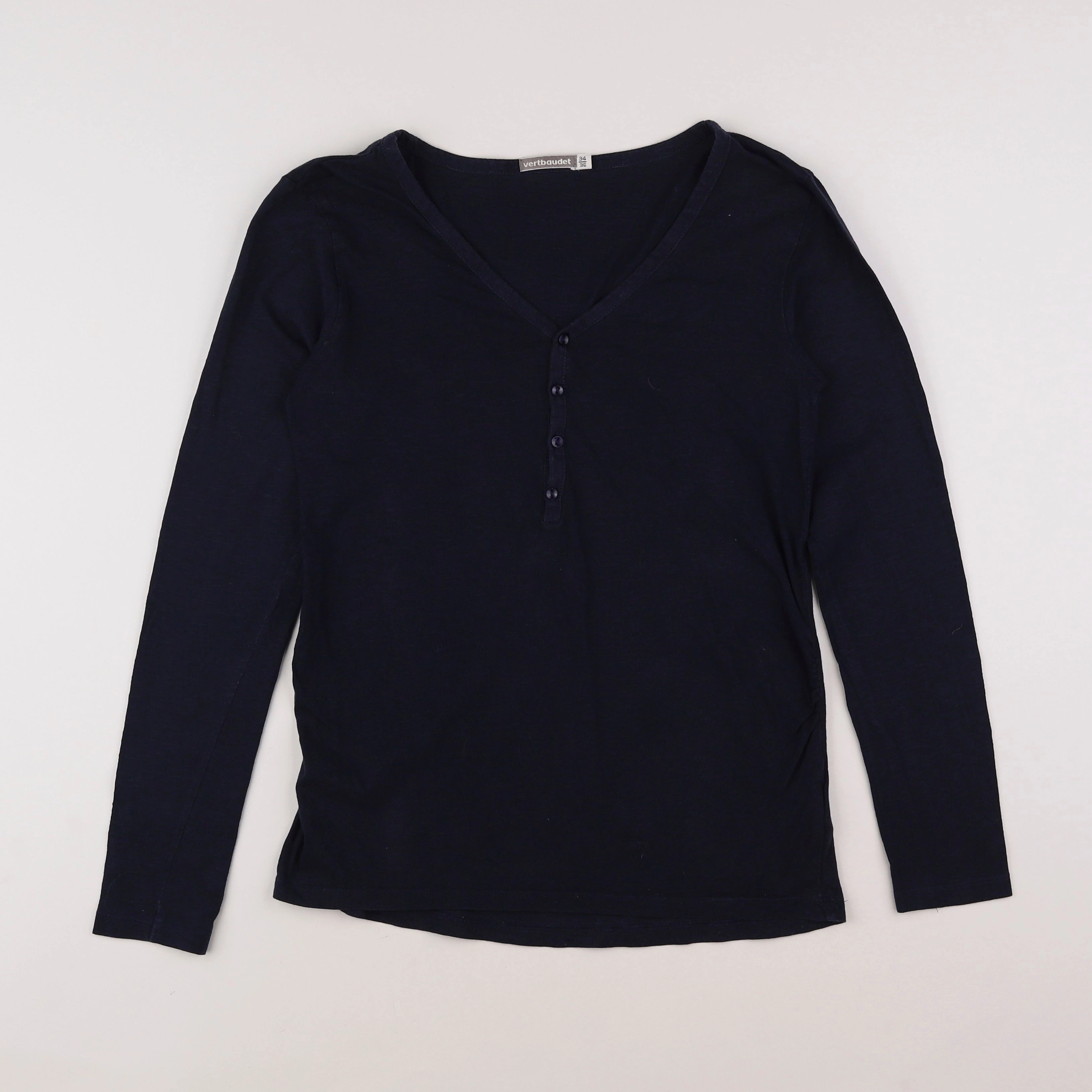 Vertbaudet - tee-shirt grossesse bleu - 34 à 36
