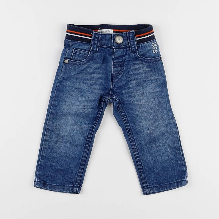 IKKS - jean bleu - 6 mois