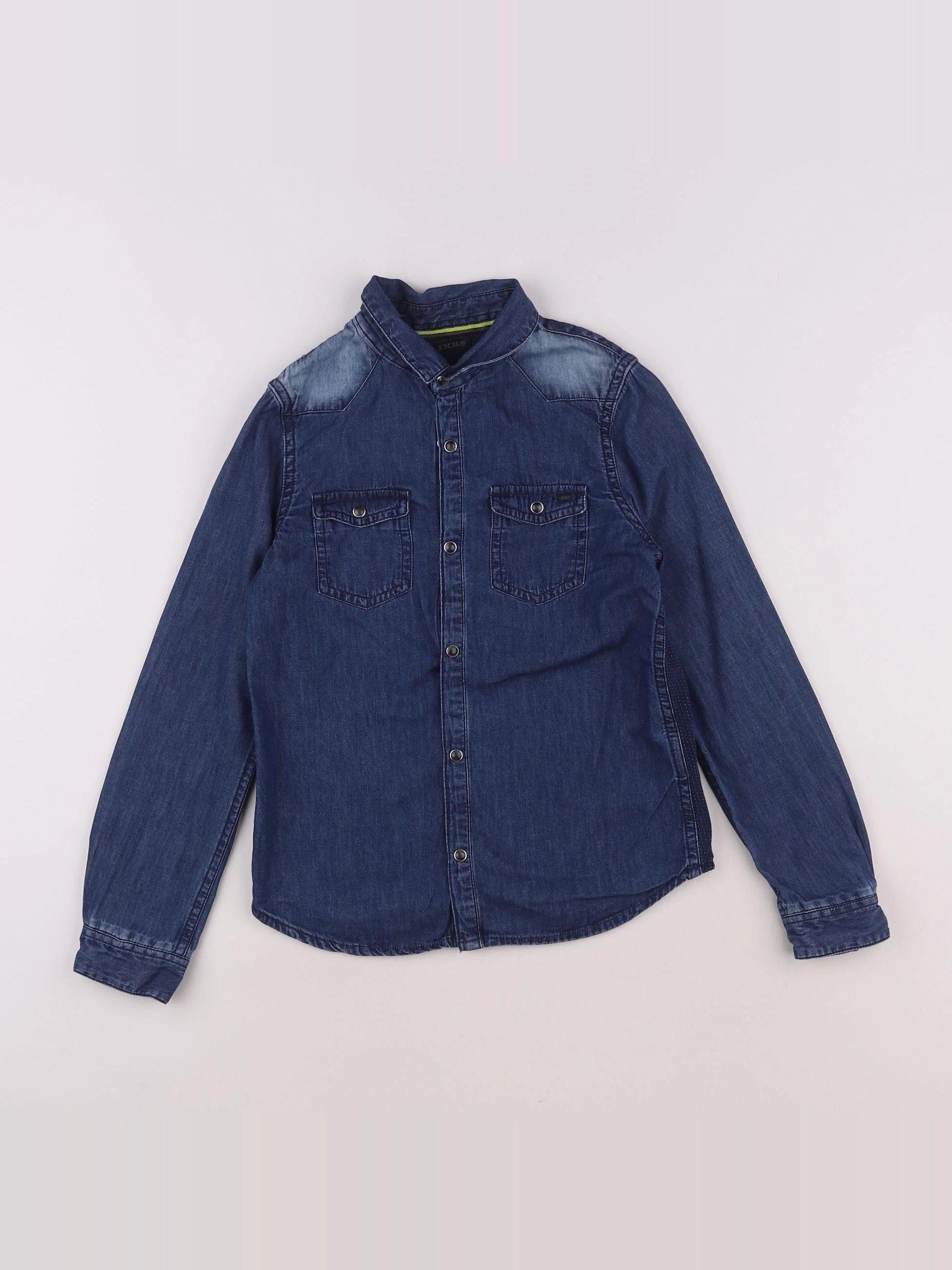 IKKS - chemise bleu - 8 ans