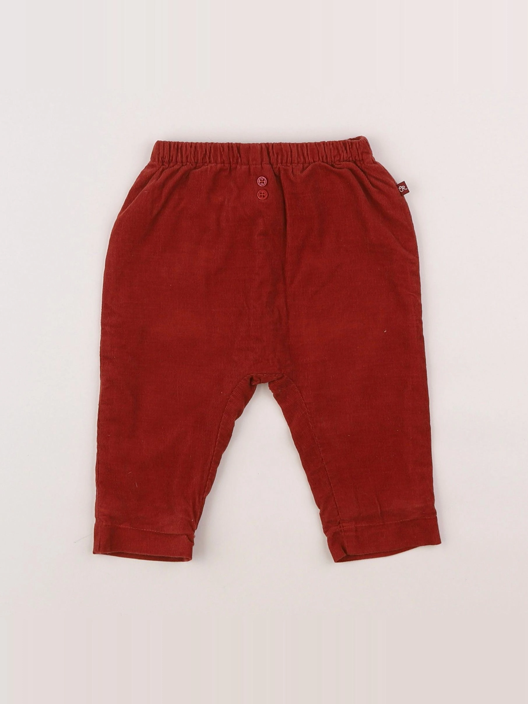 Cadet Rousselle - pantalon rouge - 6 mois