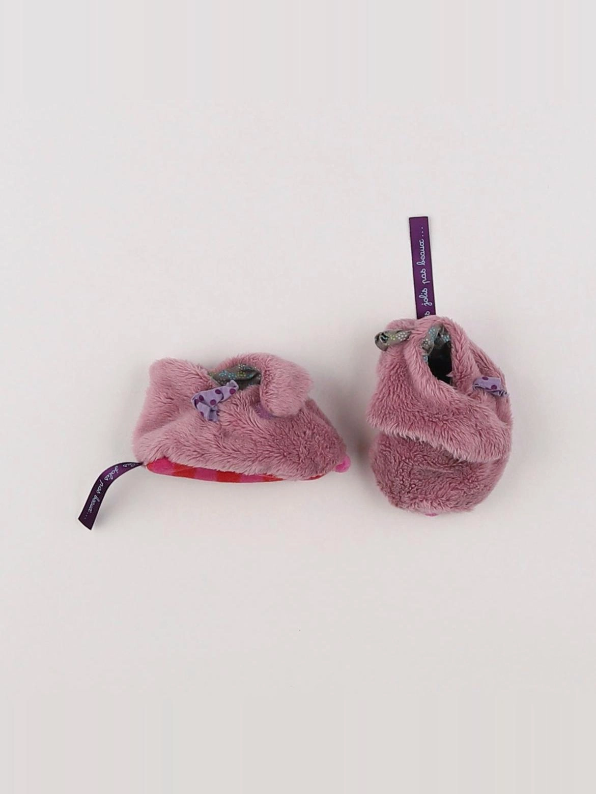 Moulin Roty - chaussons violet - pointure 16/17