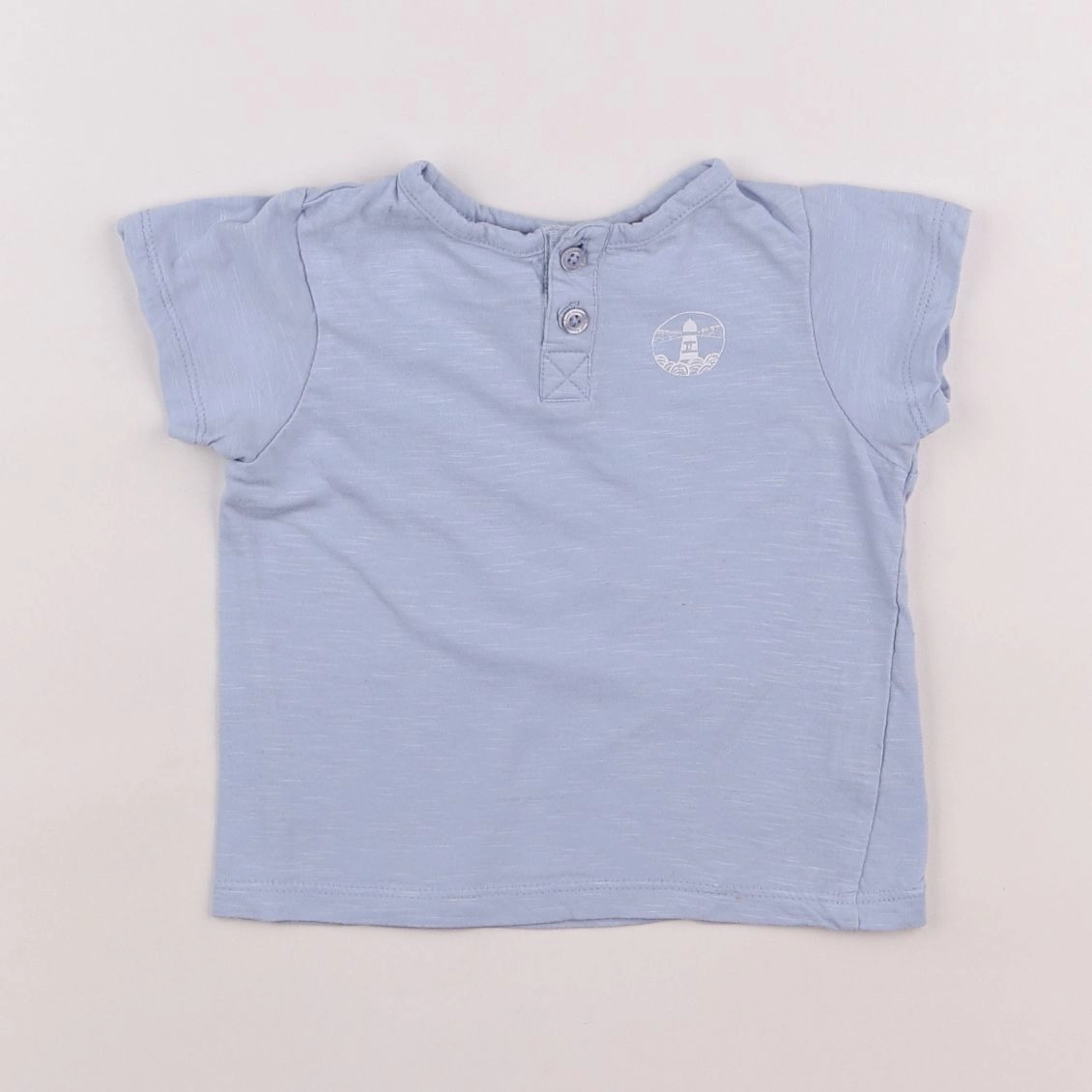 Cadet Rousselle - tee-shirt bleu - 12 mois