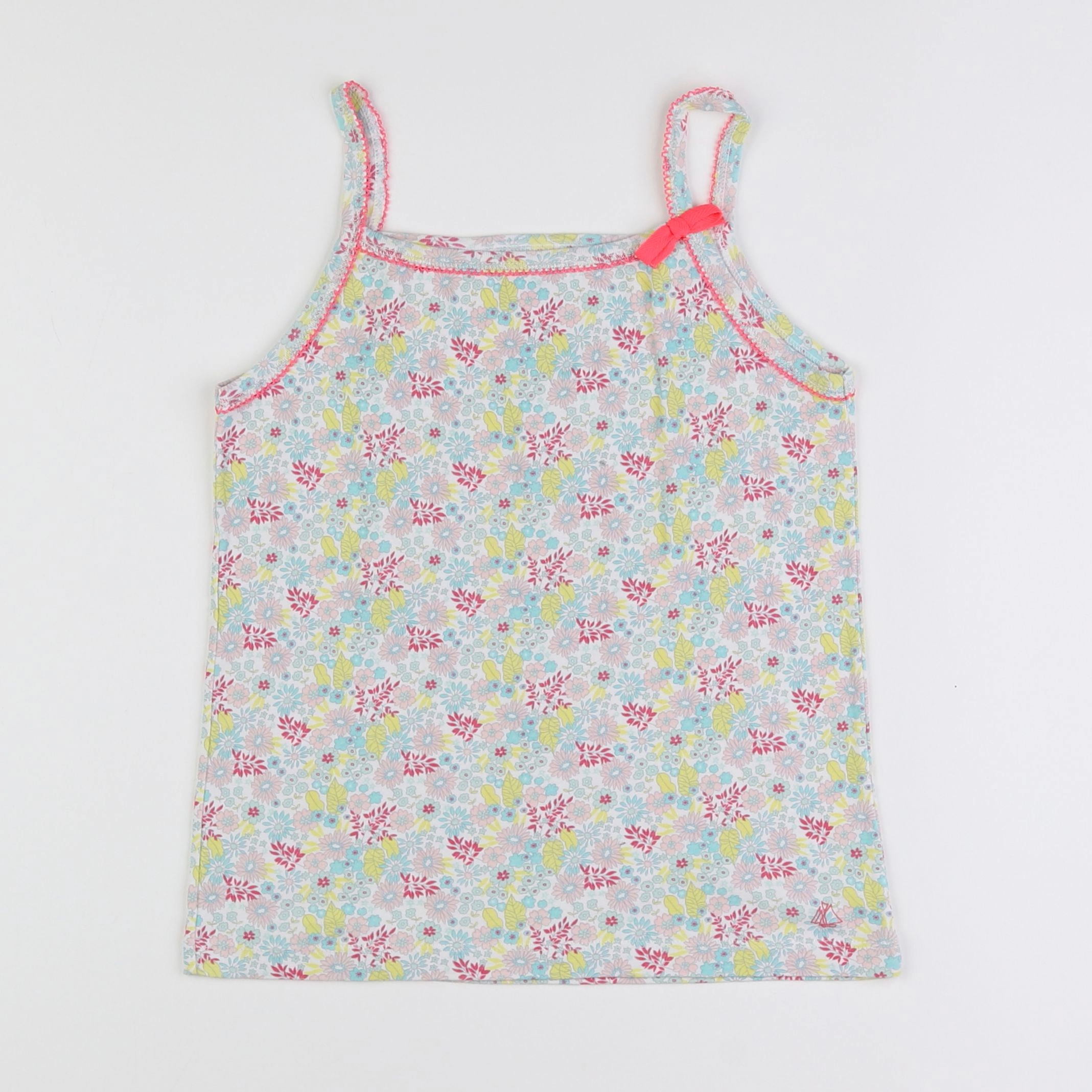 Petit Bateau - maillot de corps multicolore - 12 ans