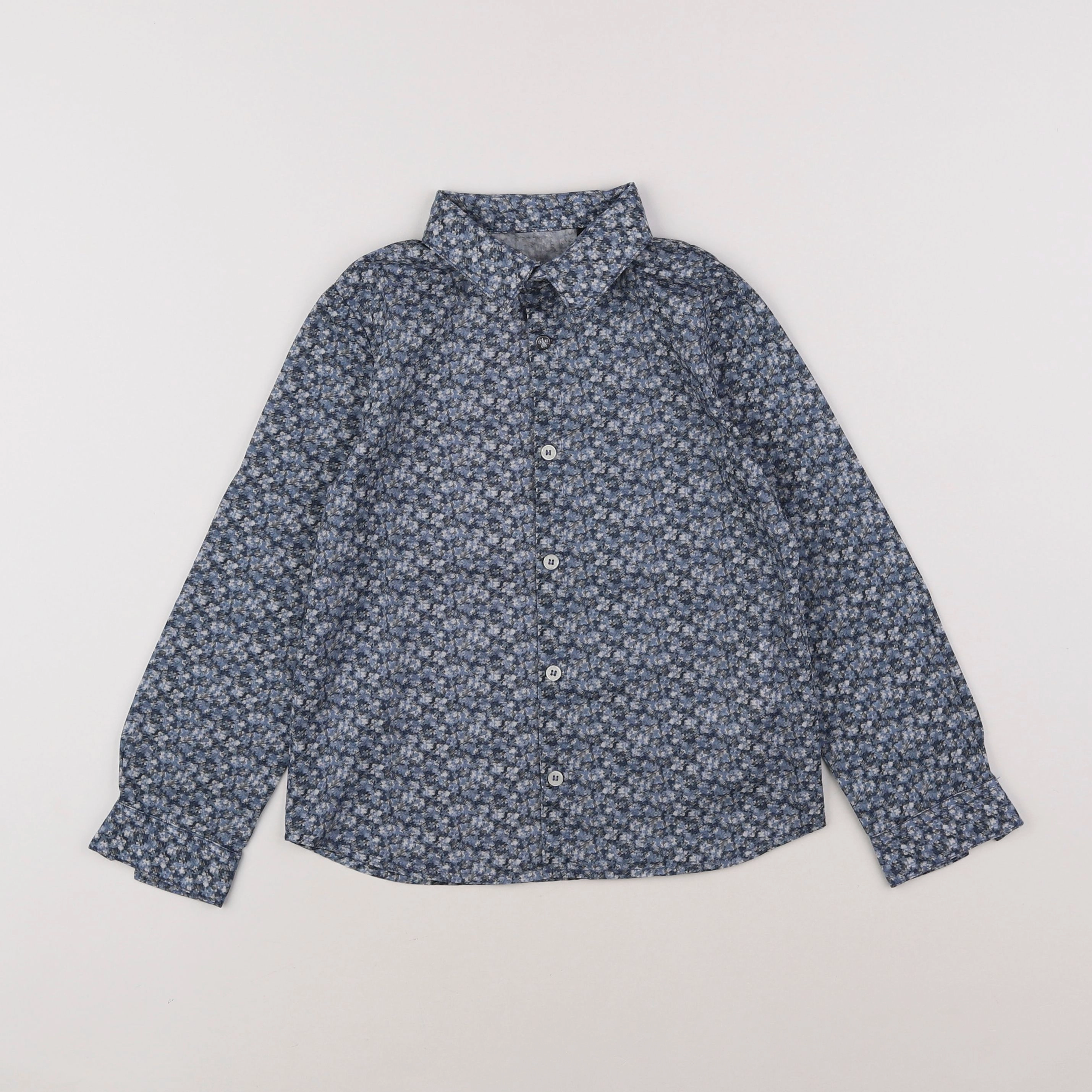 IKKS - chemise bleu - 6 ans
