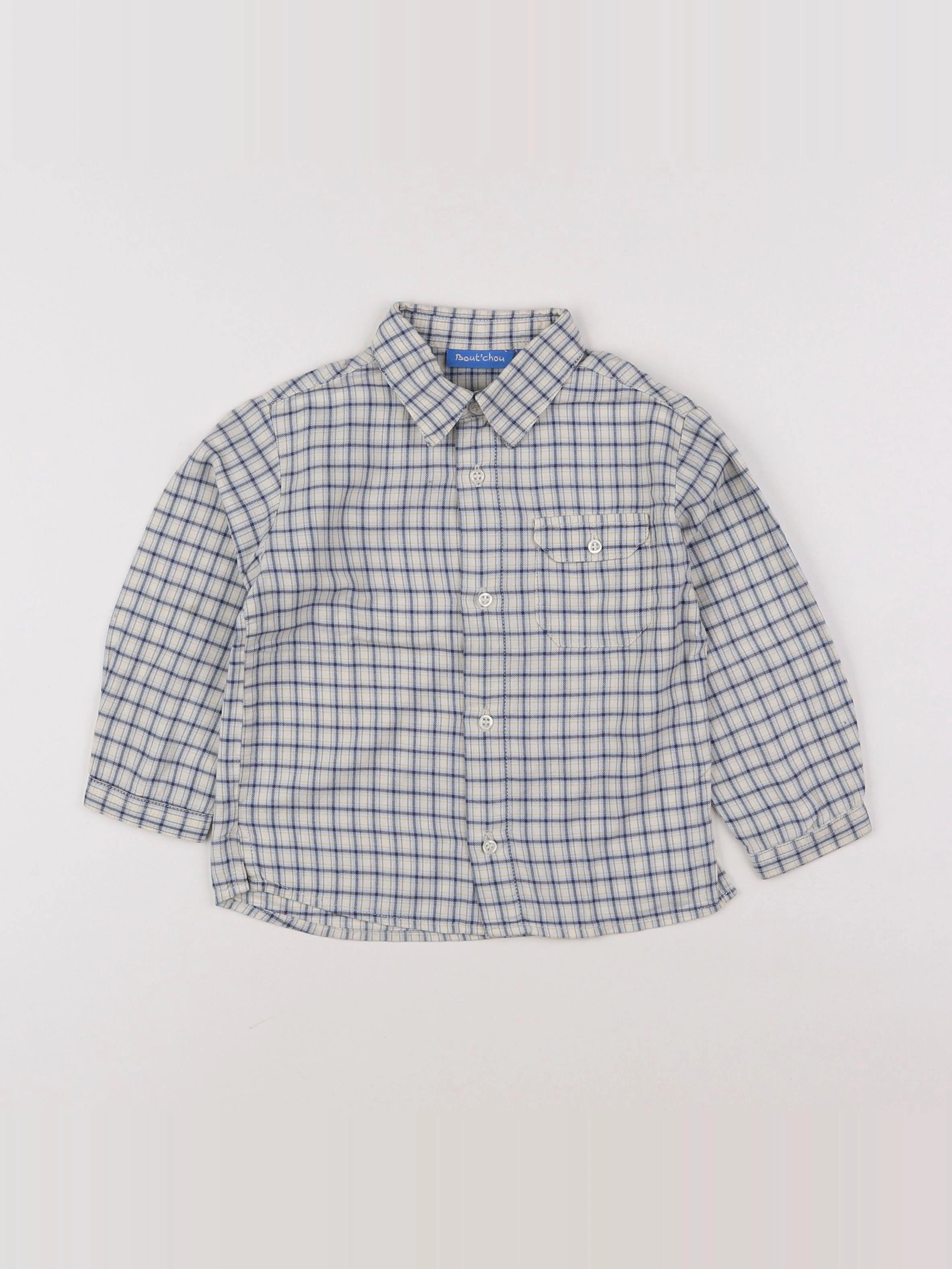 Boutchou - chemise beige - 3 ans