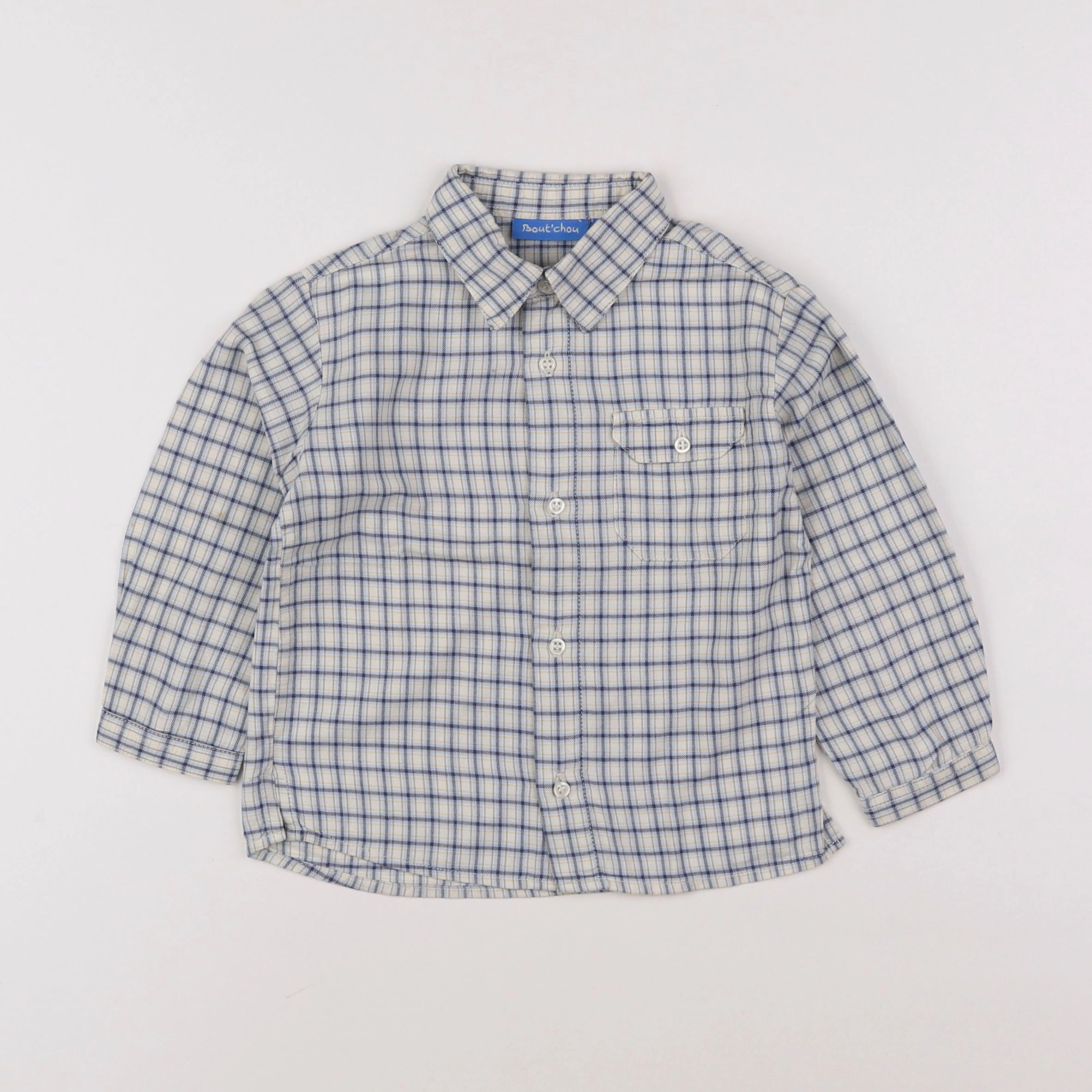 Boutchou - chemise beige - 3 ans