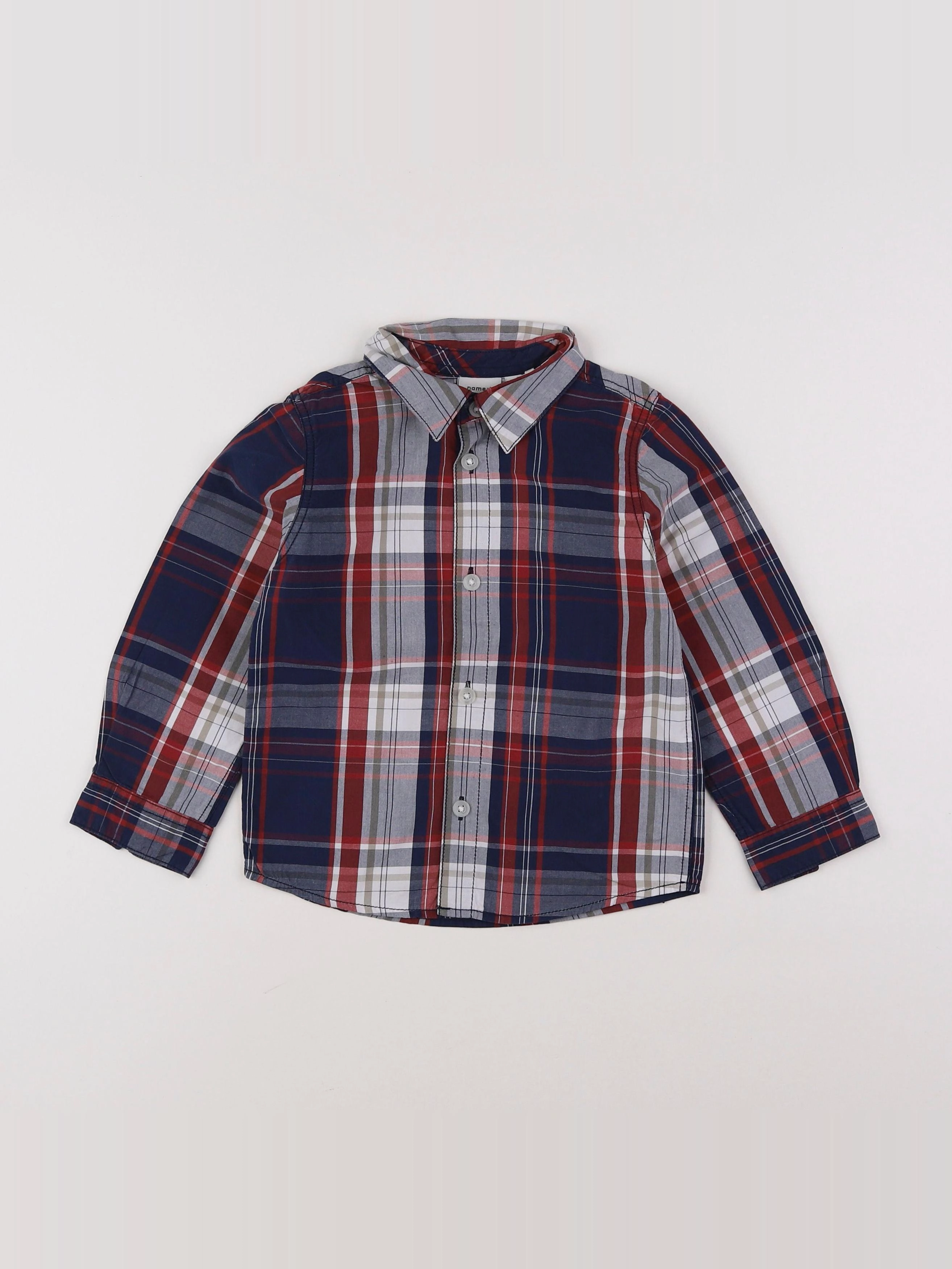 Name it - chemise bleu - 18 mois à 2 ans