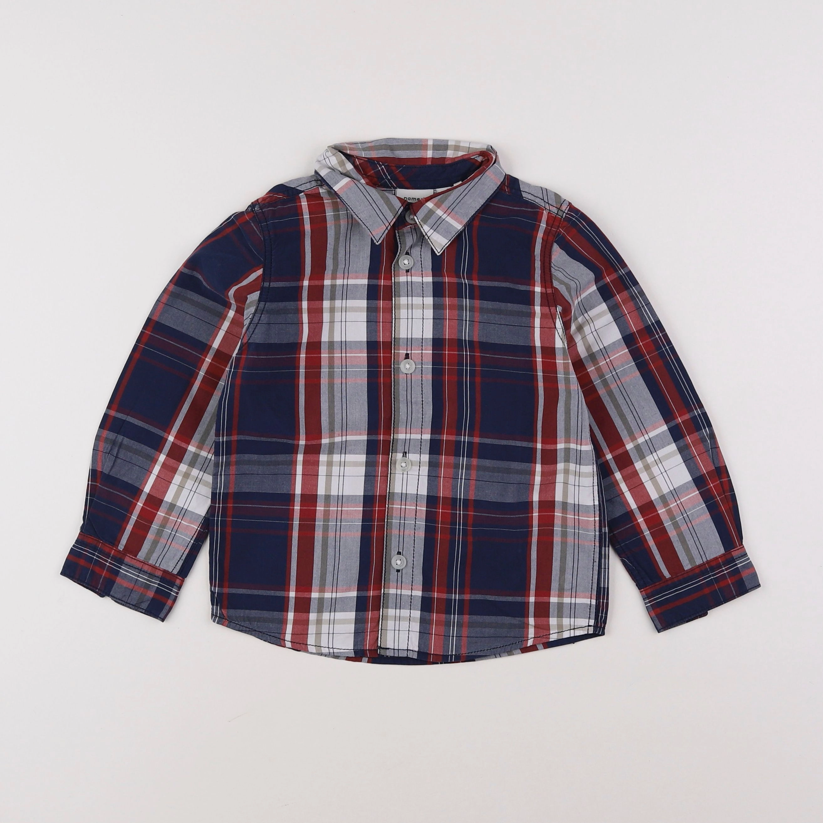 Name it - chemise bleu - 18 mois à 2 ans