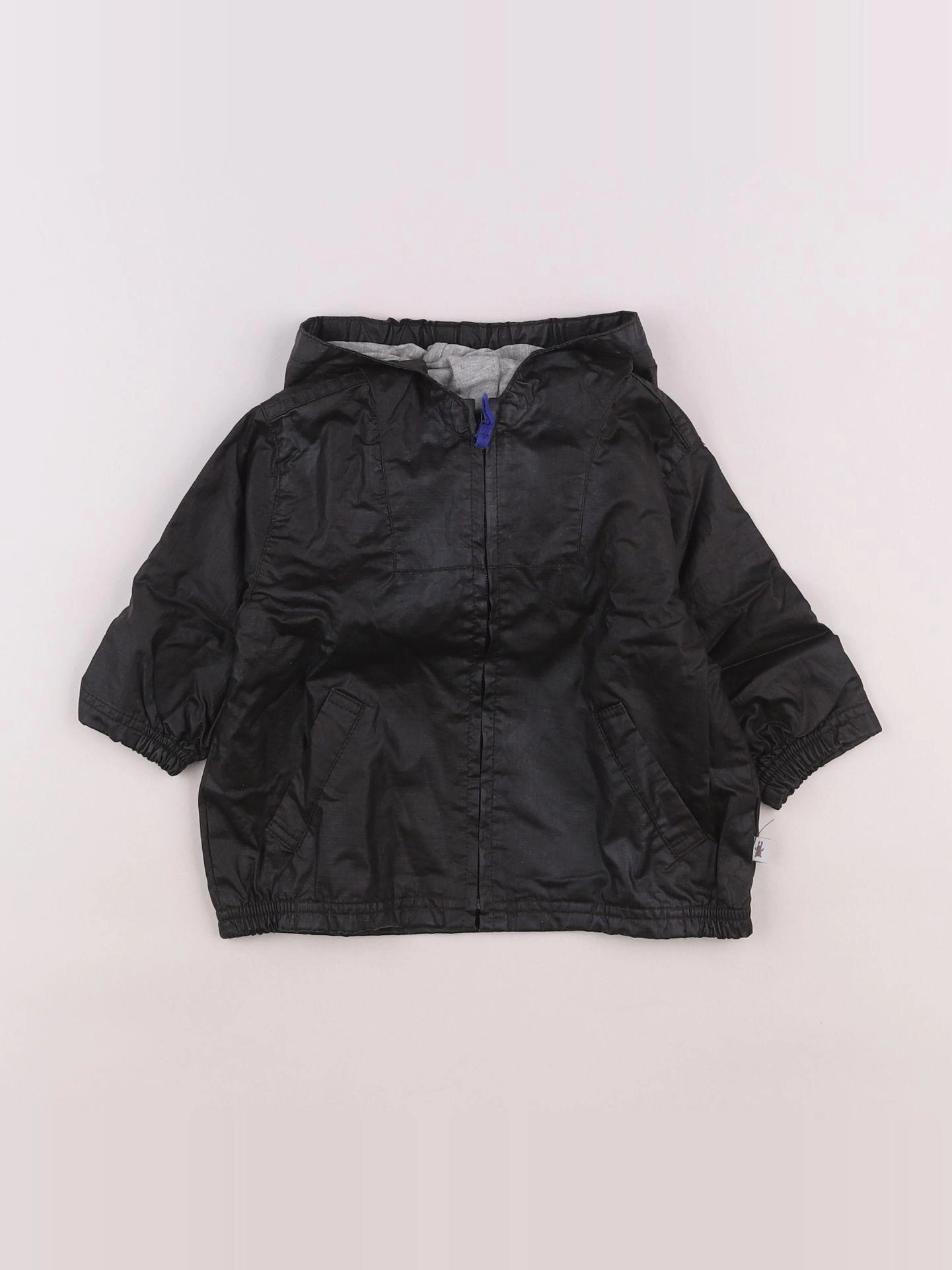 Natalys - imperméable noir - 9 mois