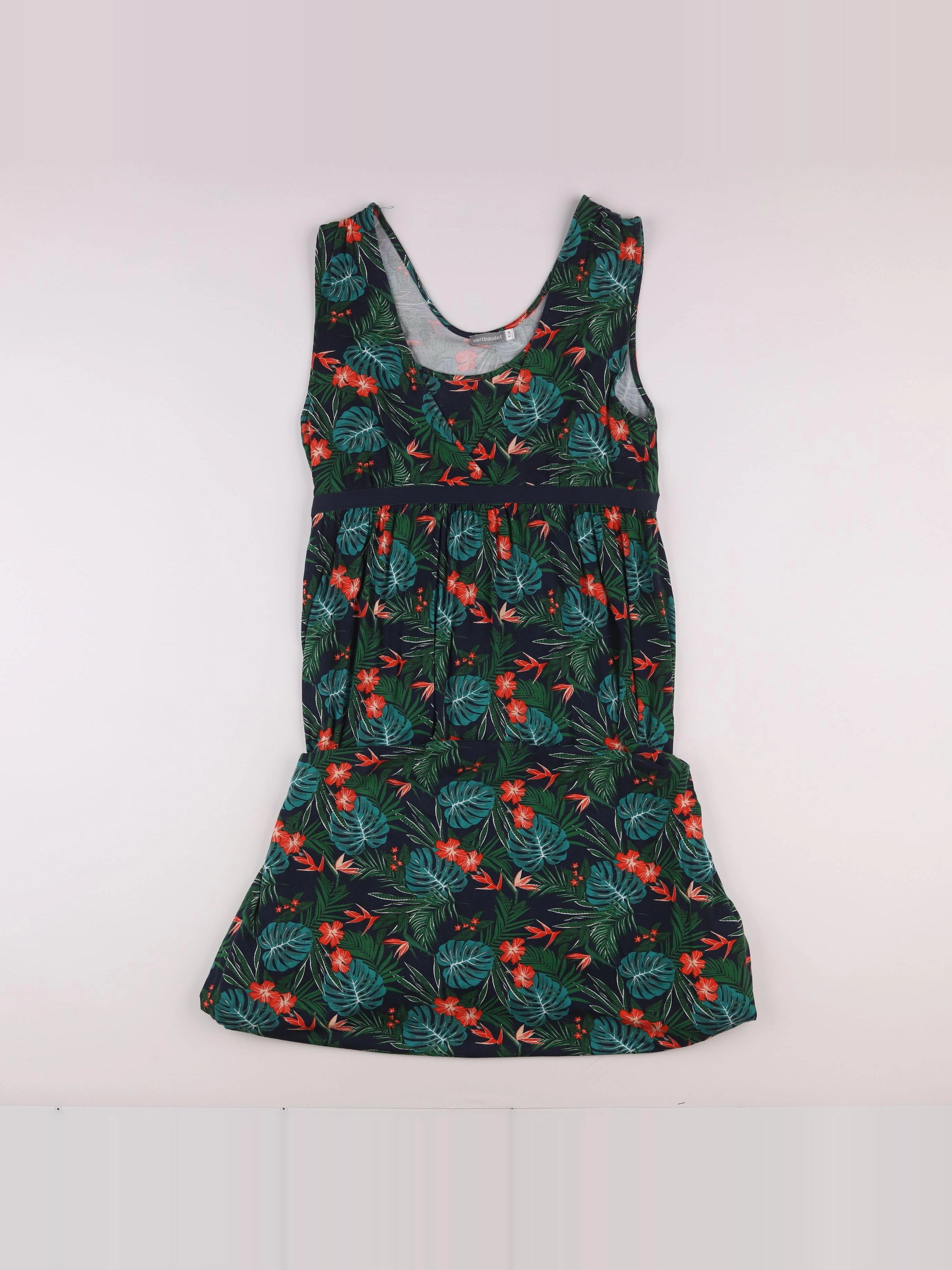 Vertbaudet - robe grossesse multicolore - 42 à 44