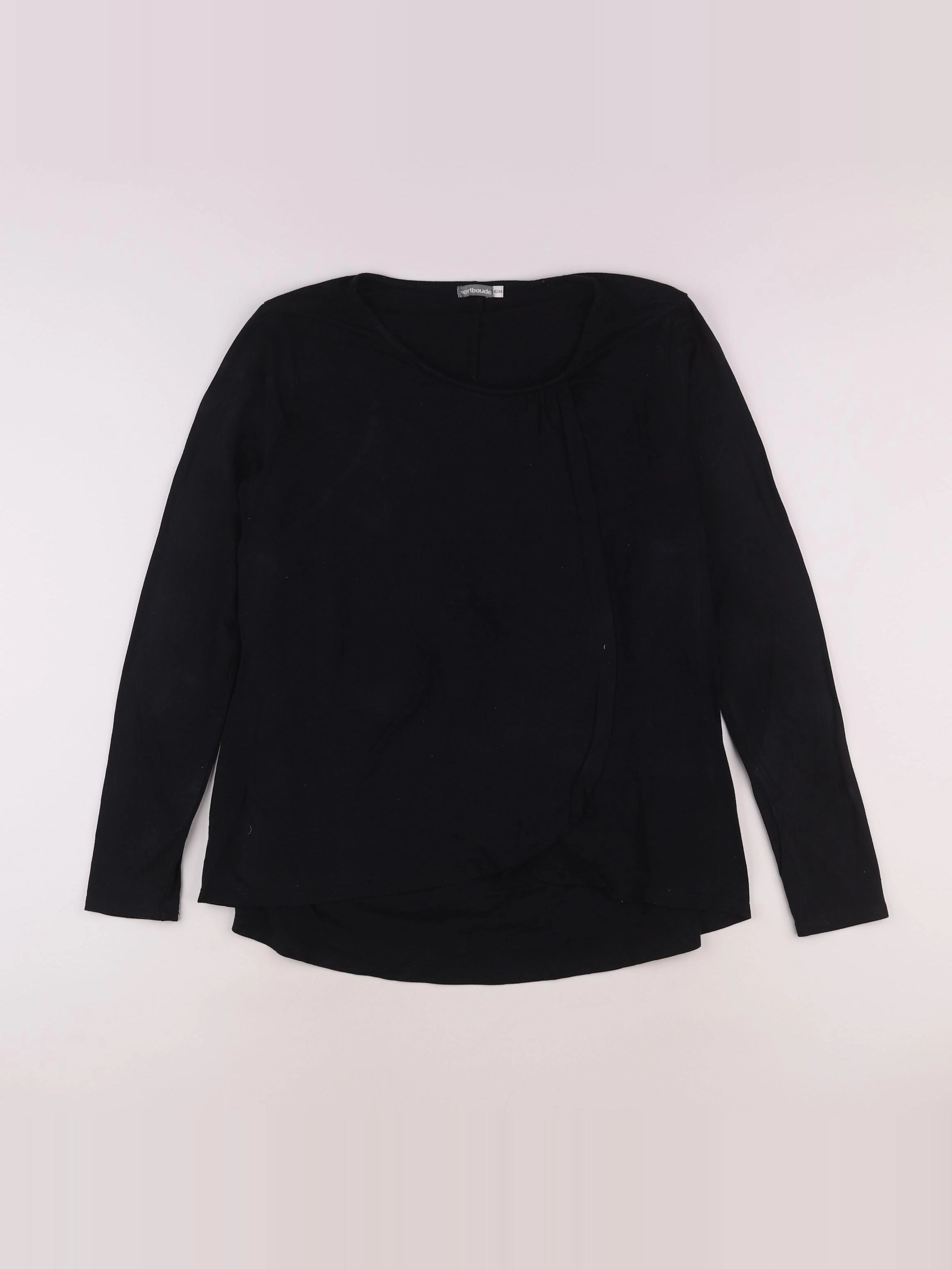 Vertbaudet - tee-shirt grossesse noir - 42 à 44