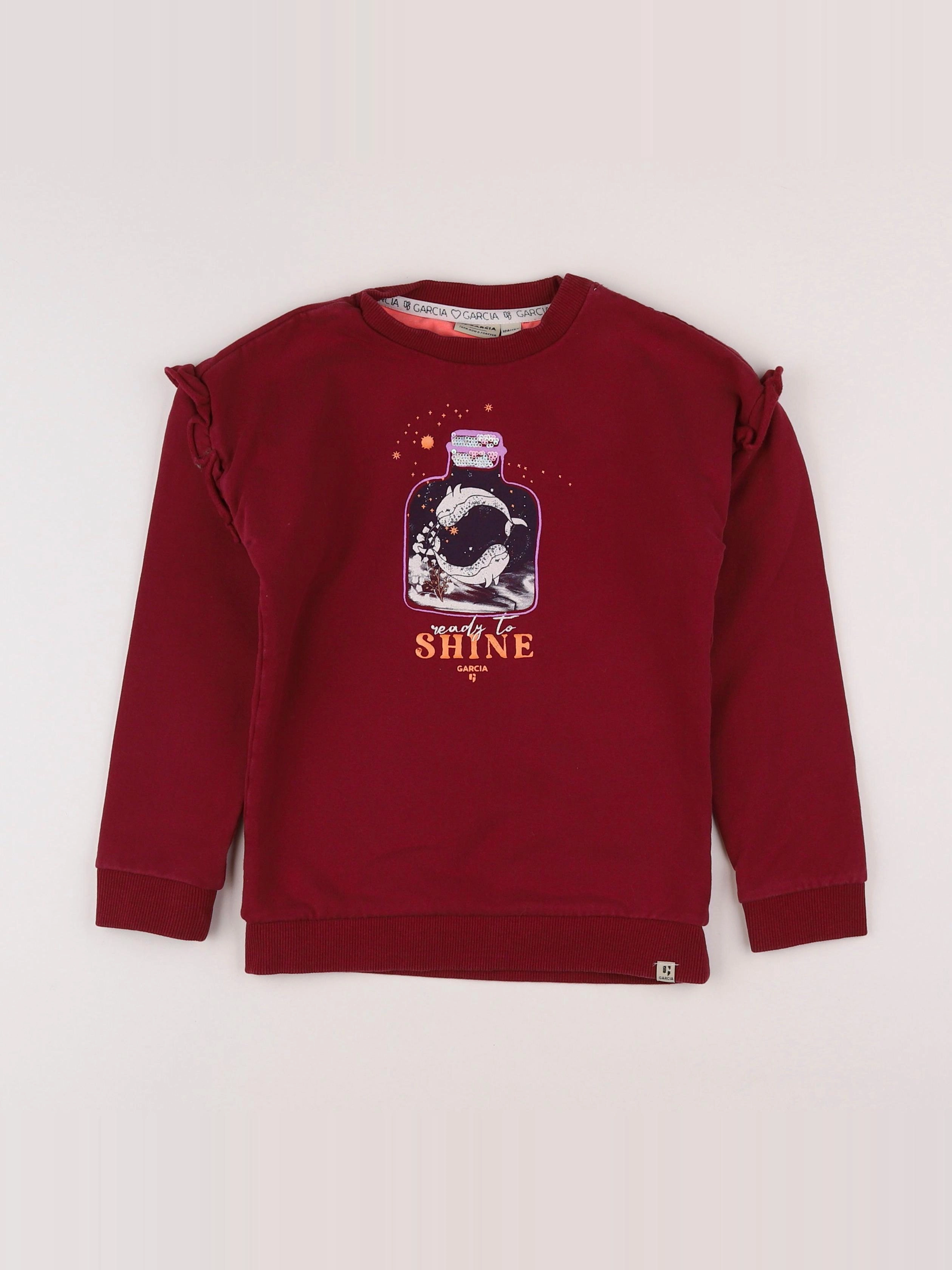 Garcia - sweat rose - 8/10 ans