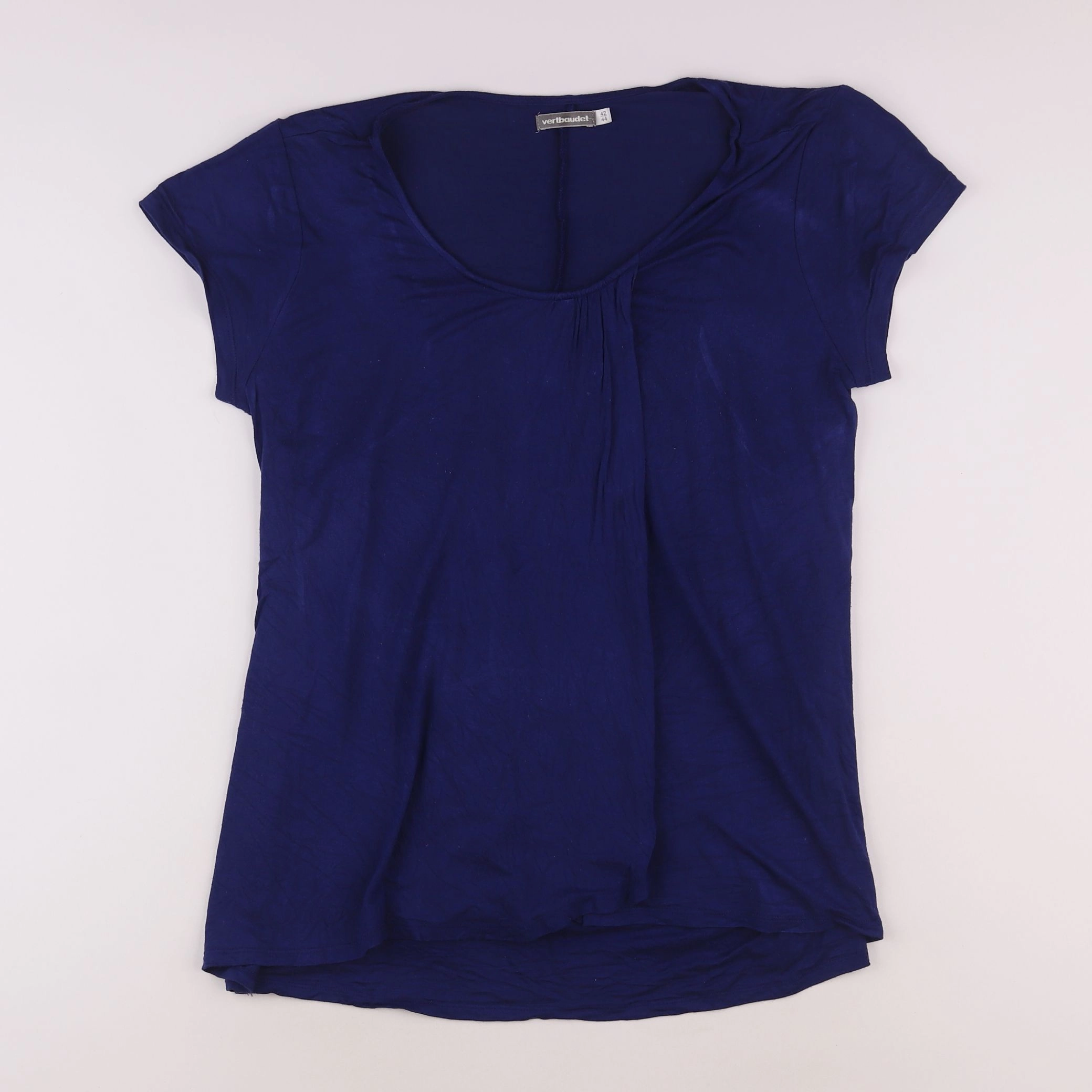 Vertbaudet - tee-shirt grossesse bleu - 42 à 44