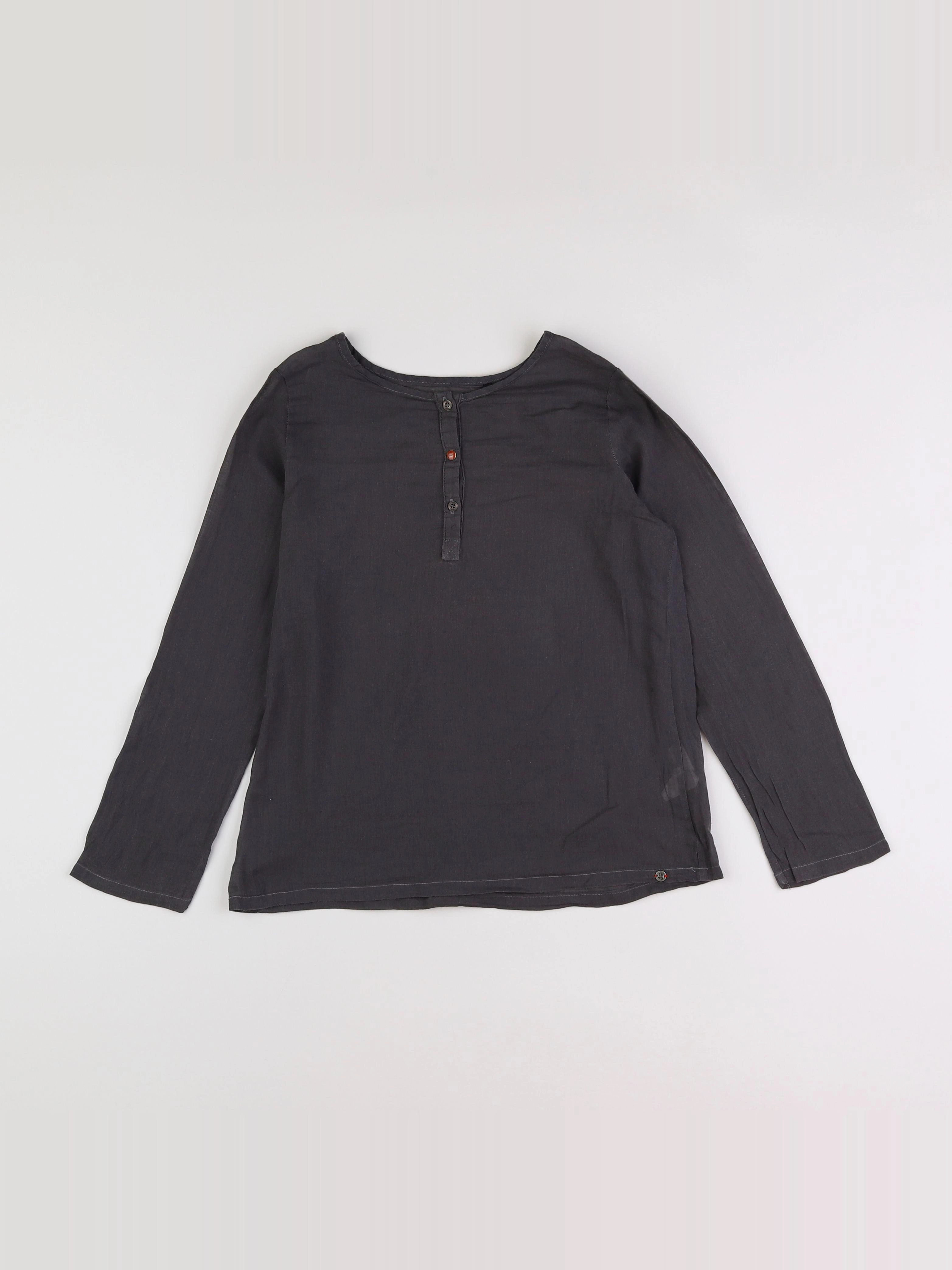 IKKS - tee-shirt gris - 10 ans