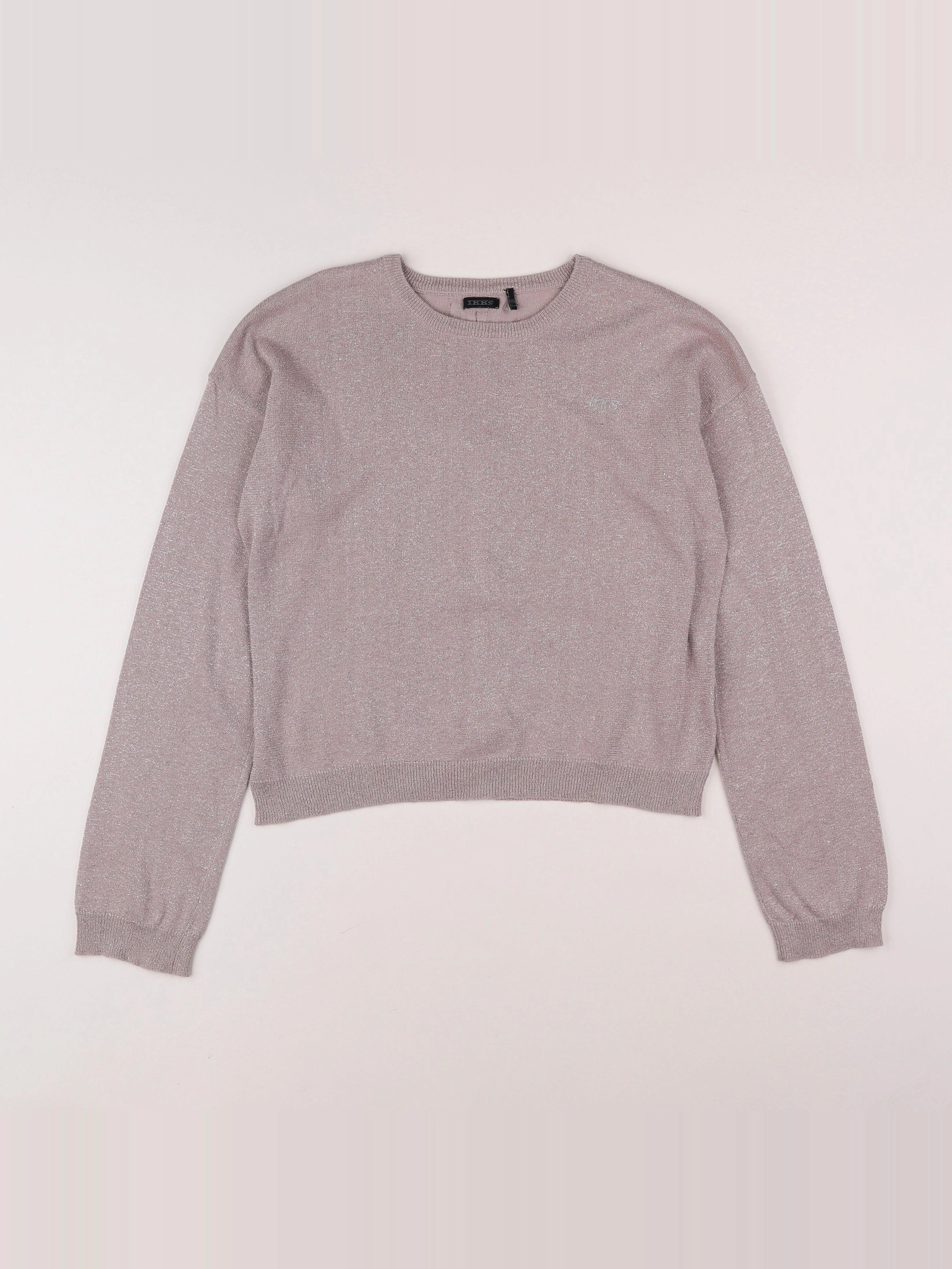 IKKS - pull rose - 12 ans