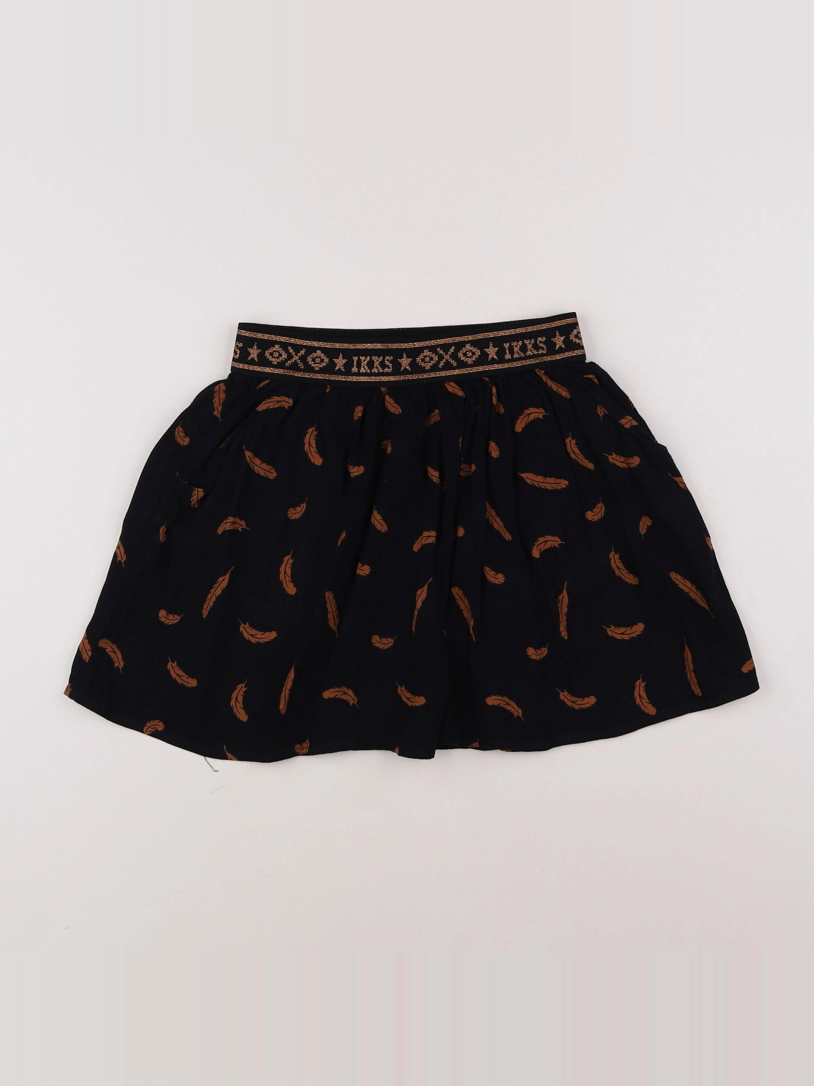 IKKS - jupe noir, marron - 6 ans