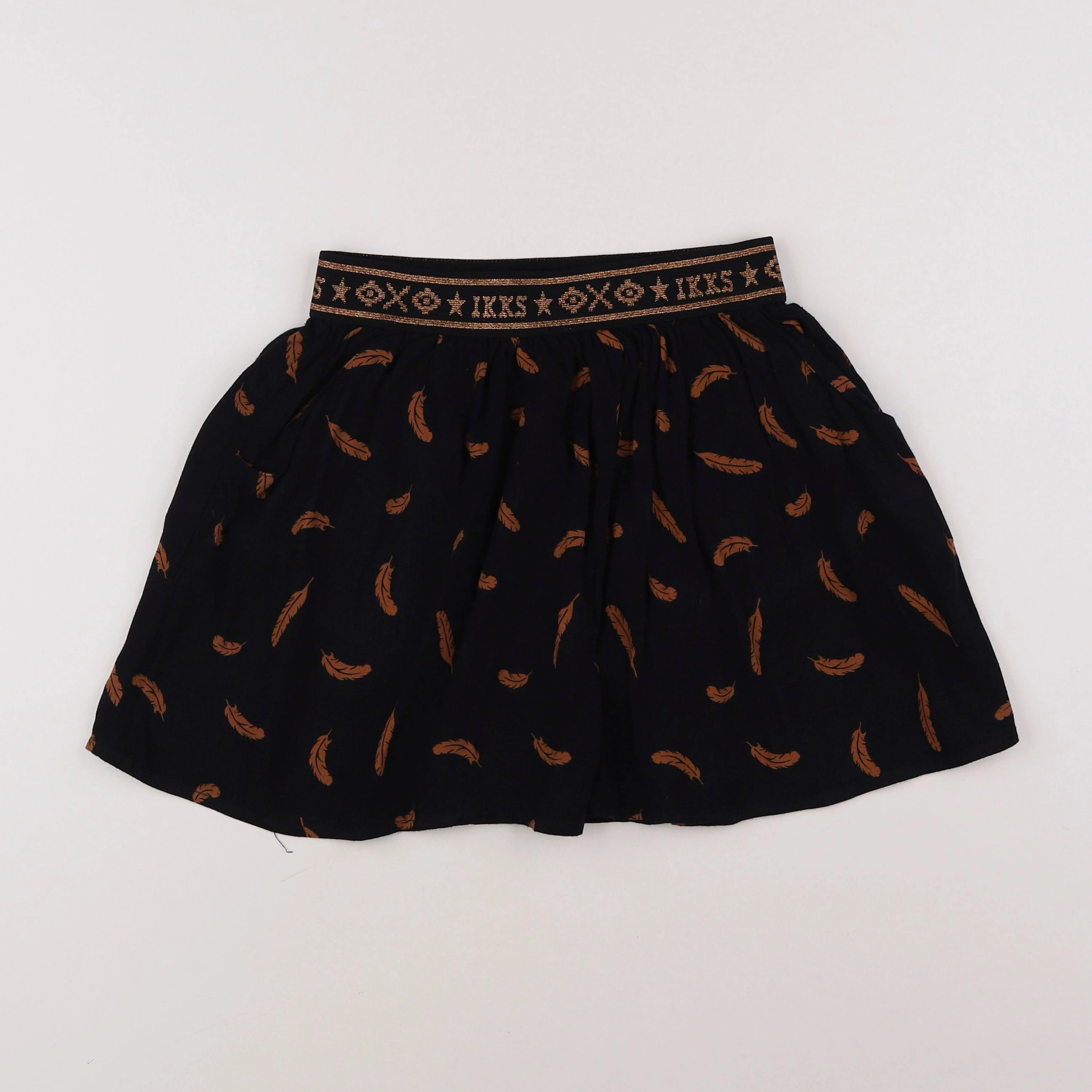 IKKS - jupe noir, marron - 6 ans