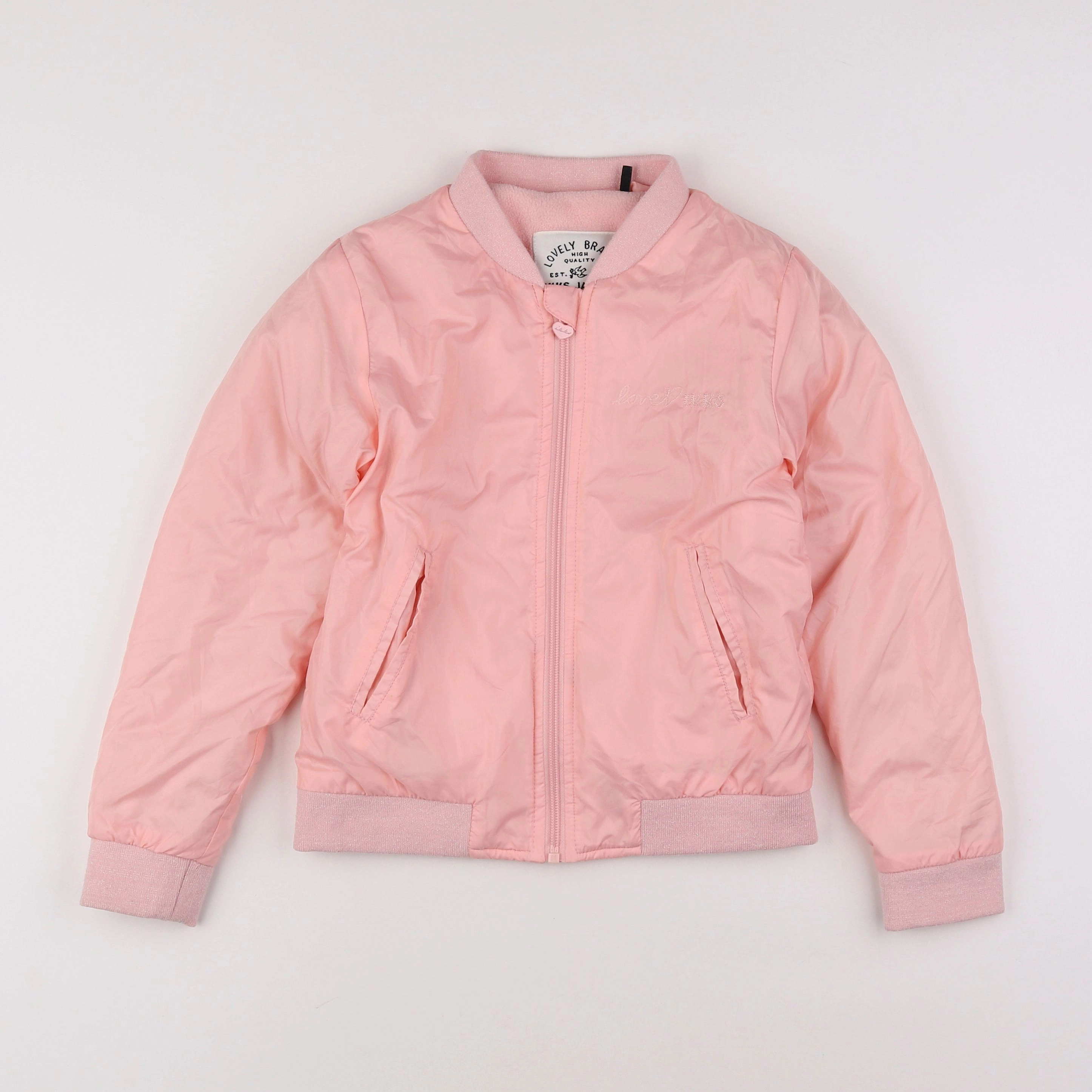 IKKS - coupe-vent rose - 8 ans