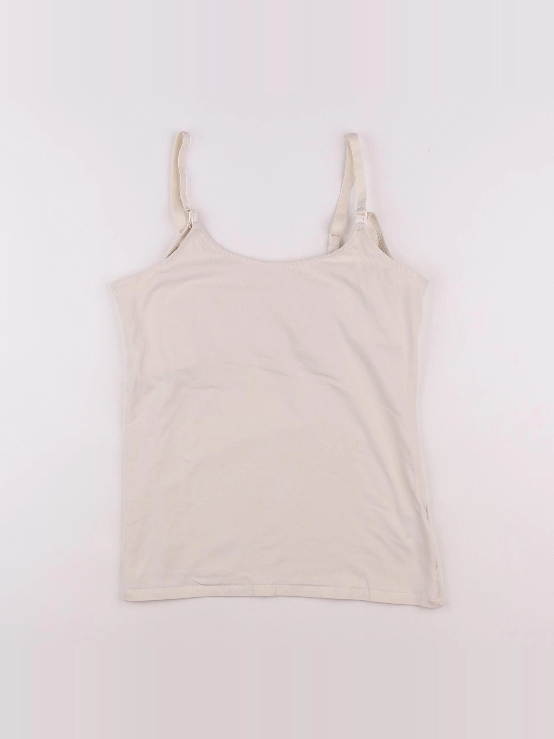 H&M - débardeur grossesse beige - 38 à 40