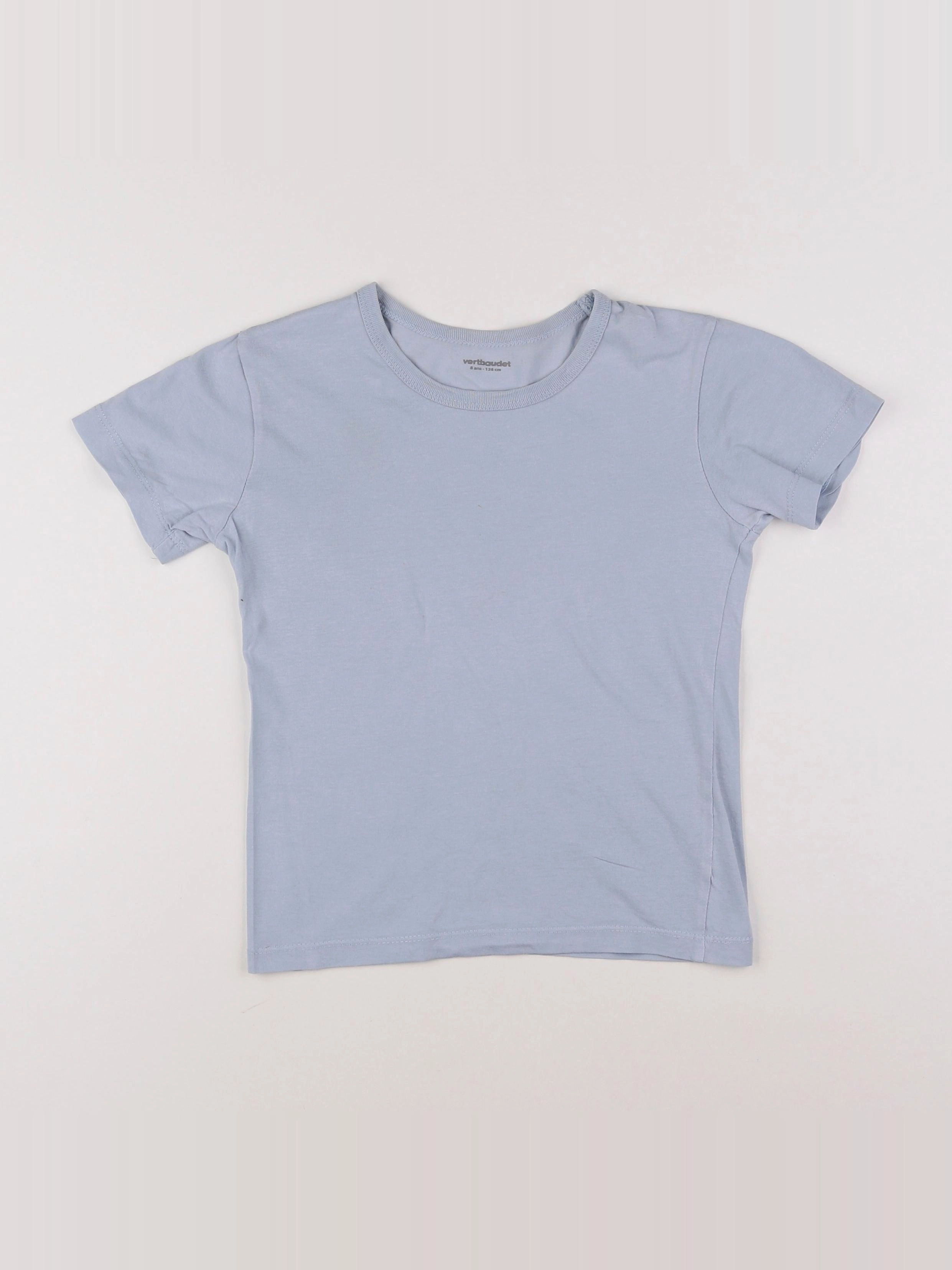 Vertbaudet - maillot de corps bleu - 8 ans