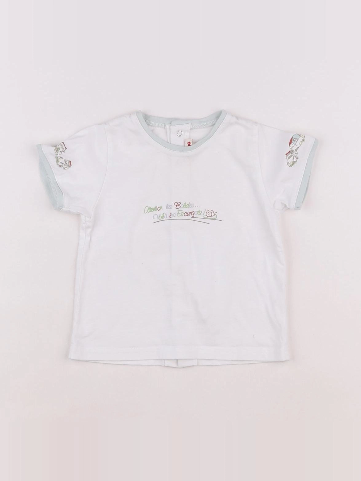 Catimini - tee-shirt blanc - 12 mois