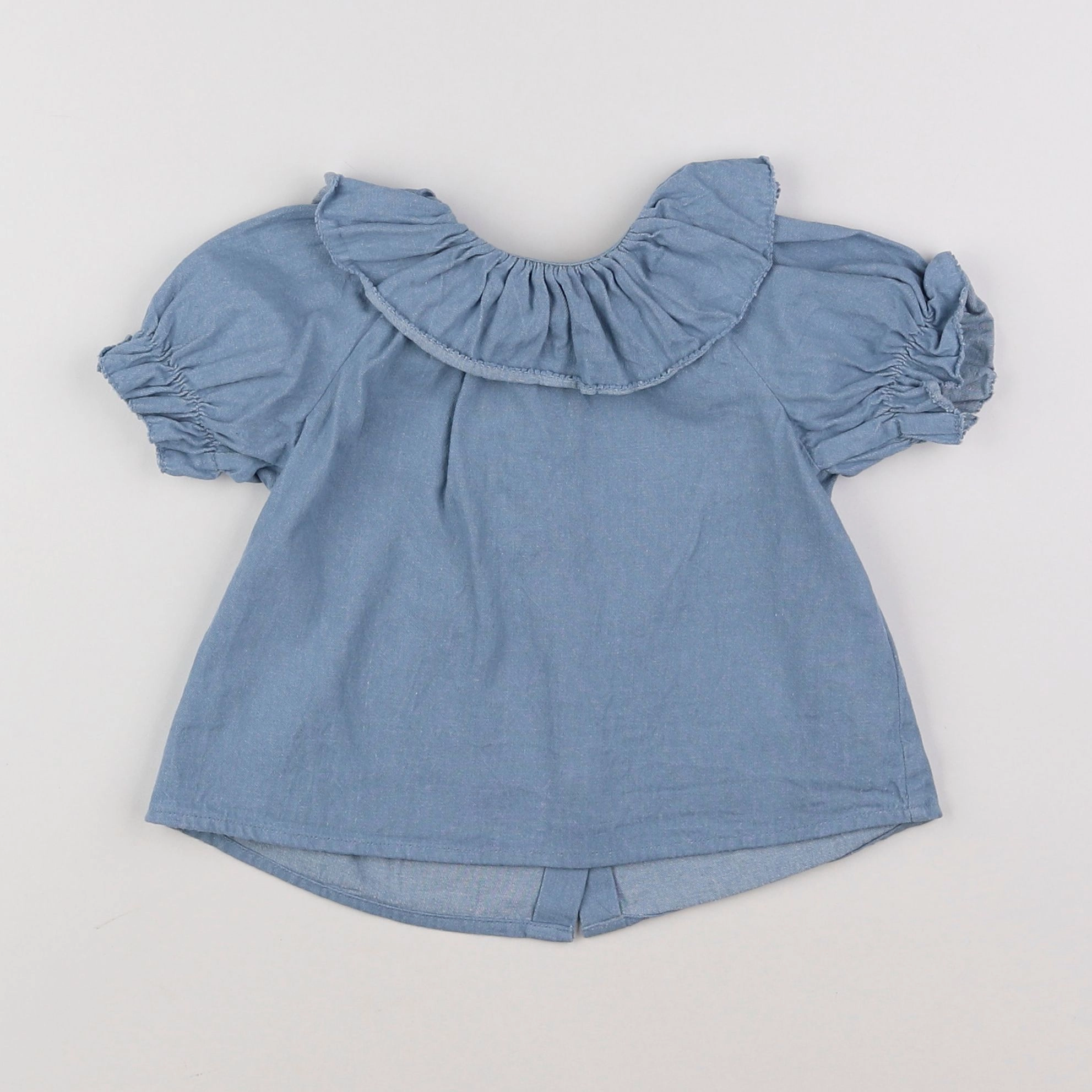 Louis Louise - blouse bleu - 18 mois