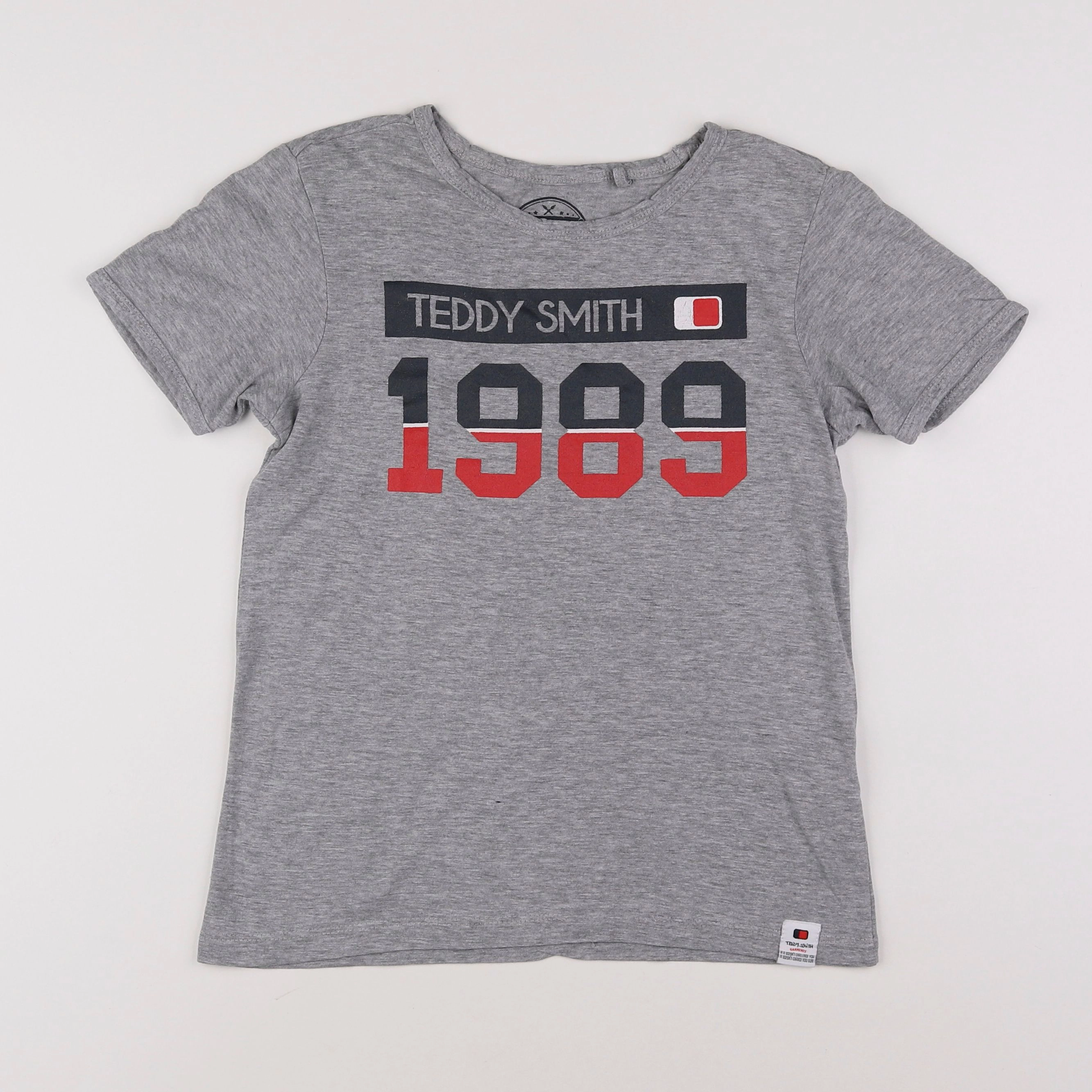 Teddy Smith - tee-shirt gris - 10 ans