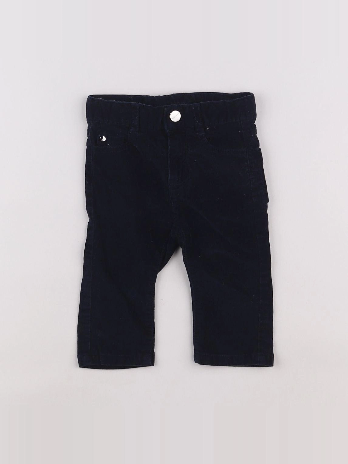 Jacadi - pantalon bleu - 6 mois