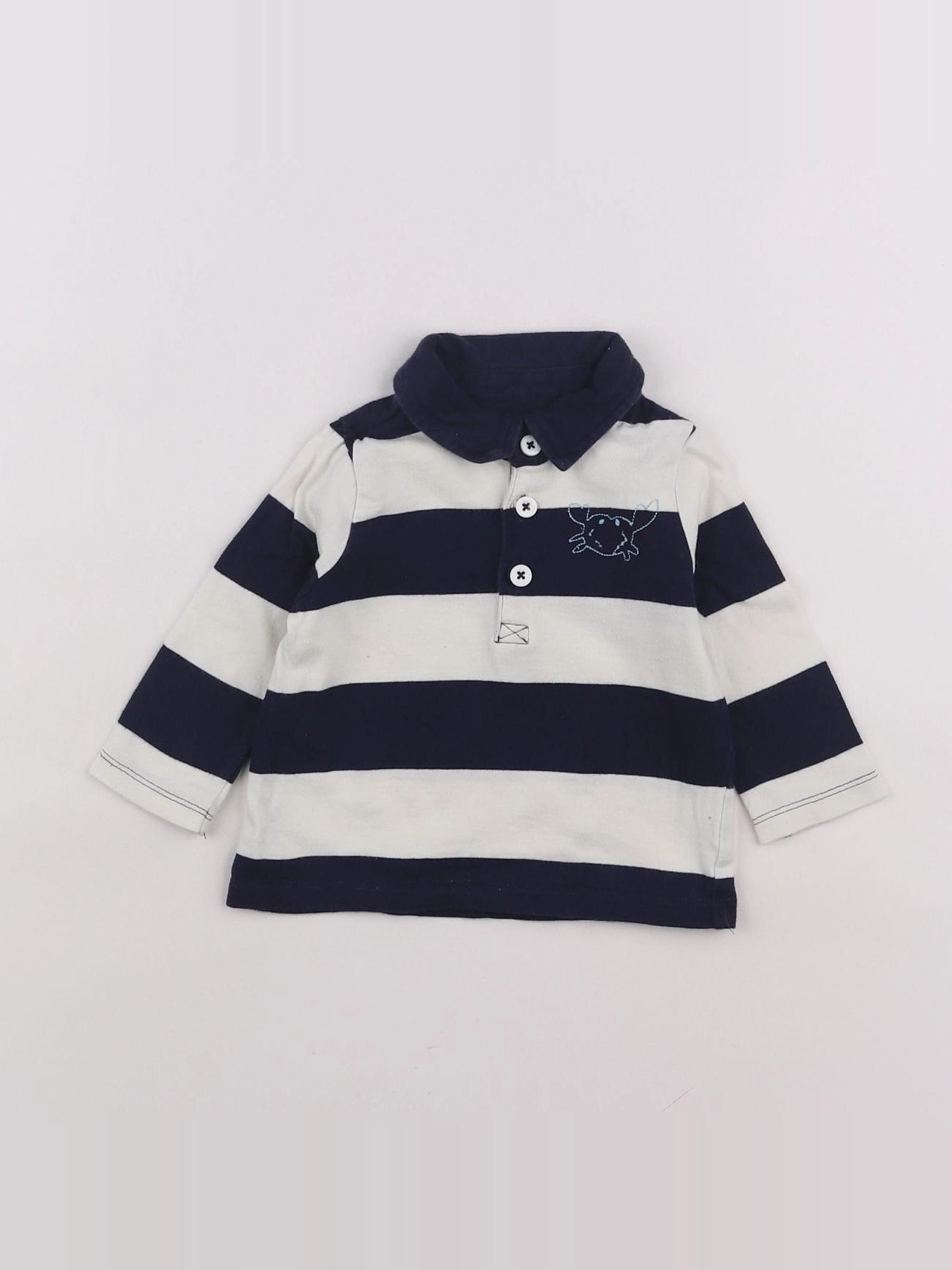 Natalys - polo beige - 6 mois