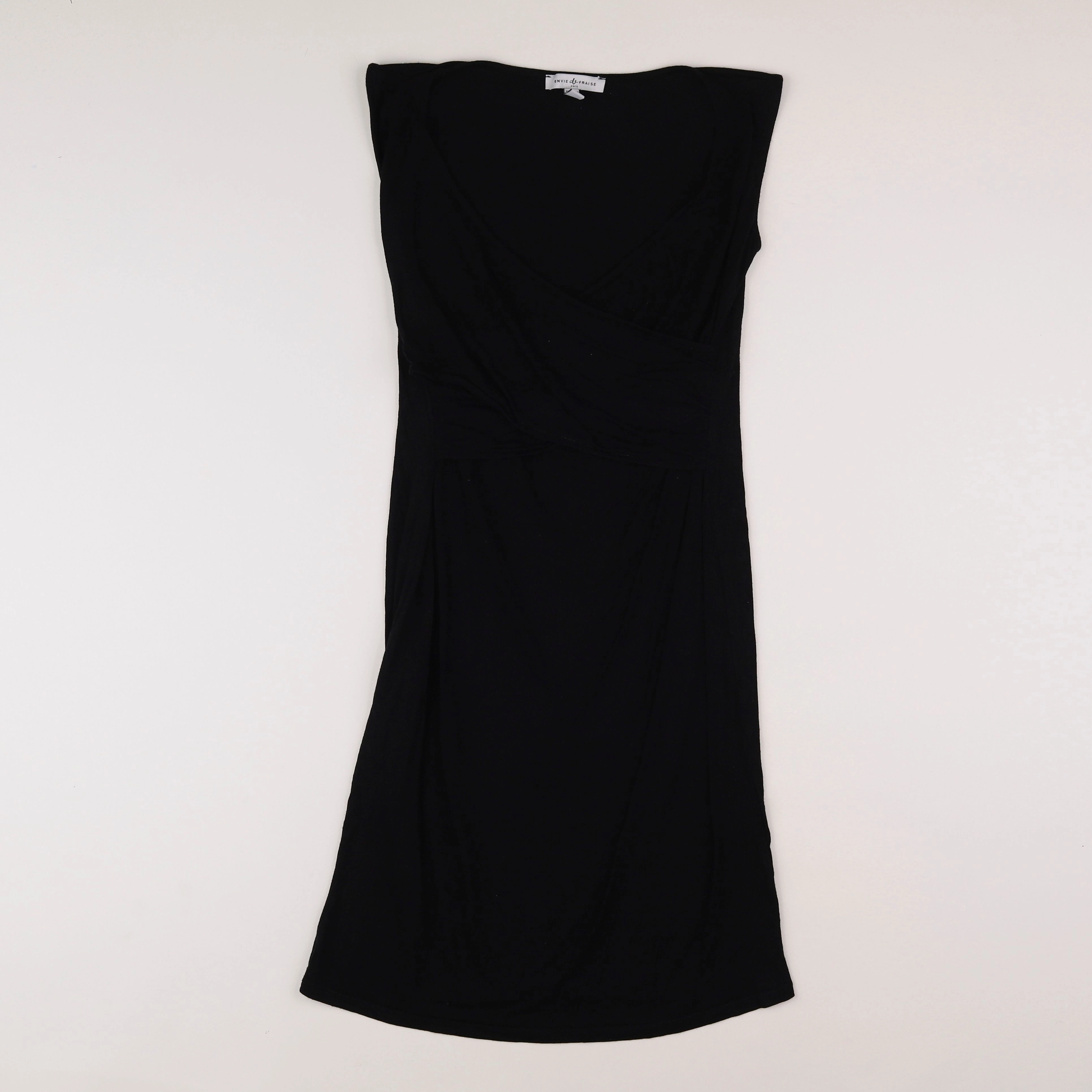 Envie de fraise - robe grossesse, allaitement noir - 34 à 36