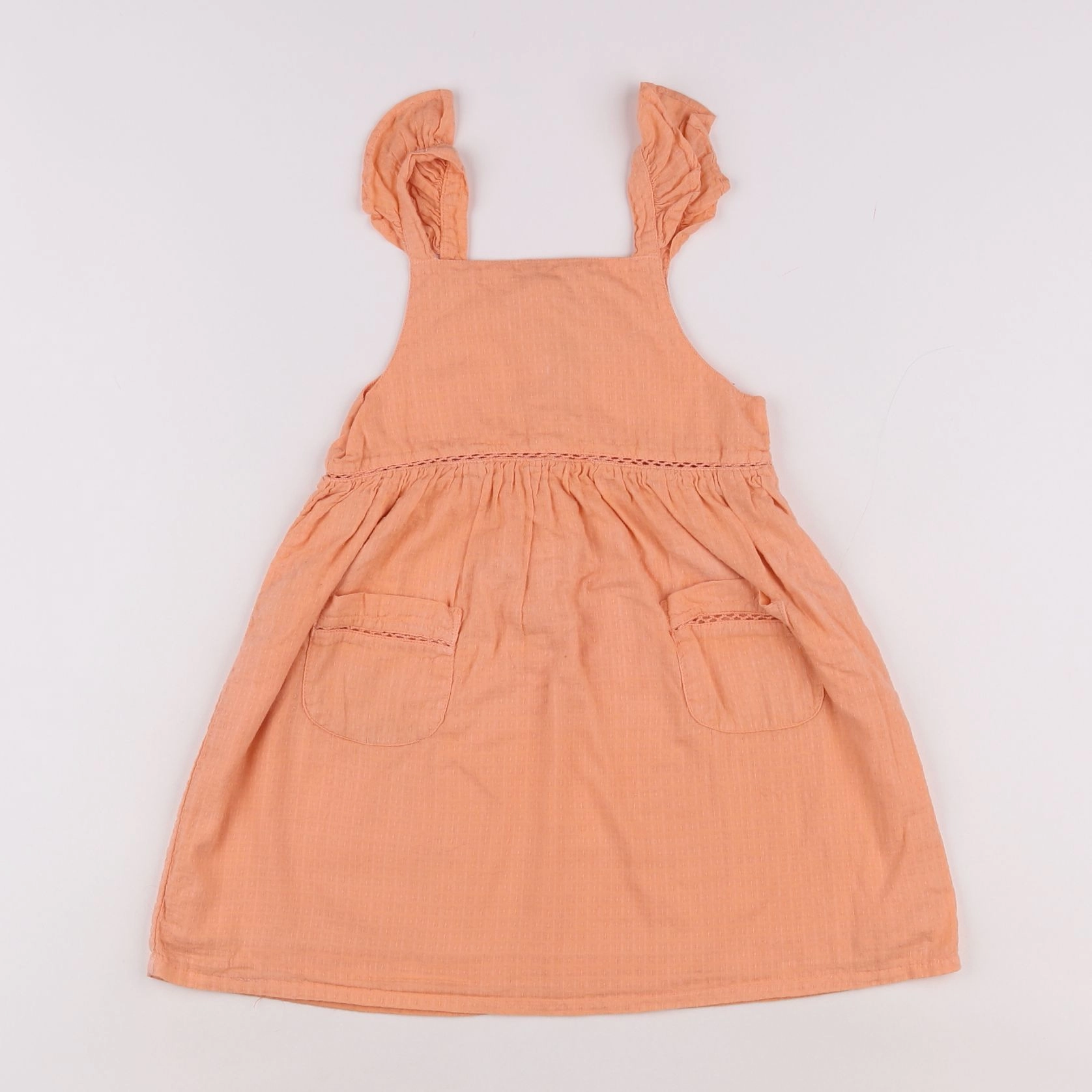 Cadet Rousselle - robe orange - 3 ans