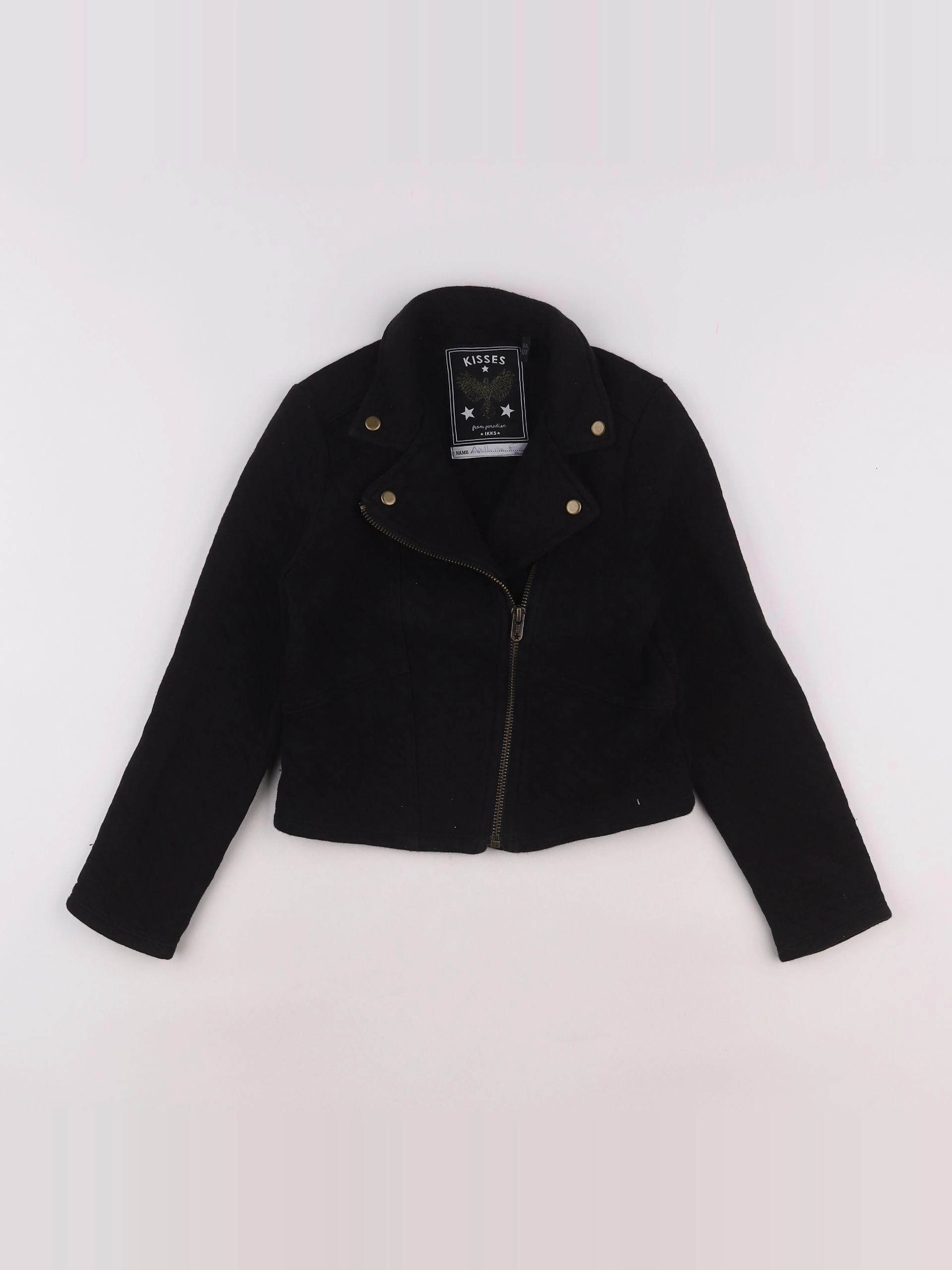 IKKS - veste noir - 8 ans