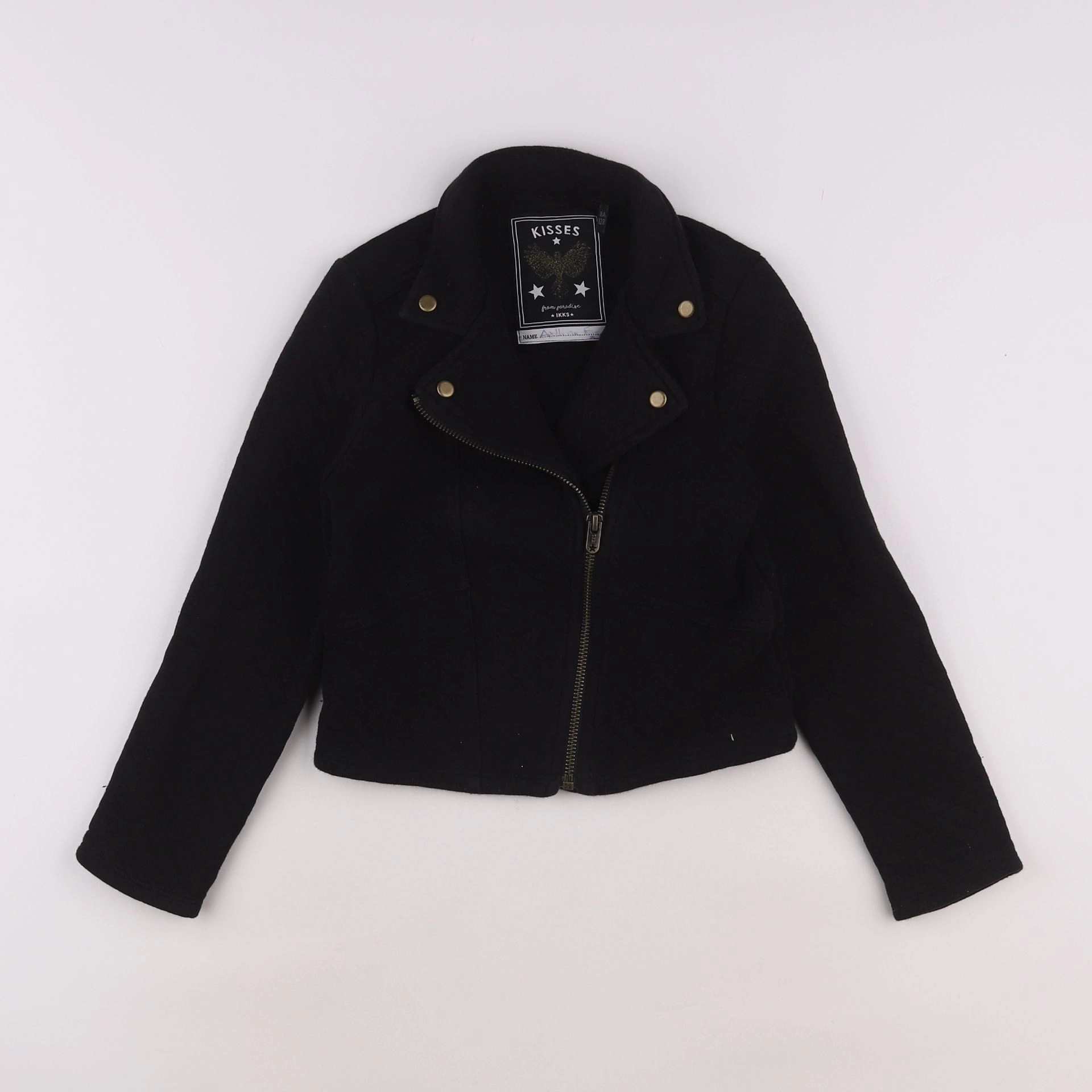 IKKS - veste noir - 8 ans