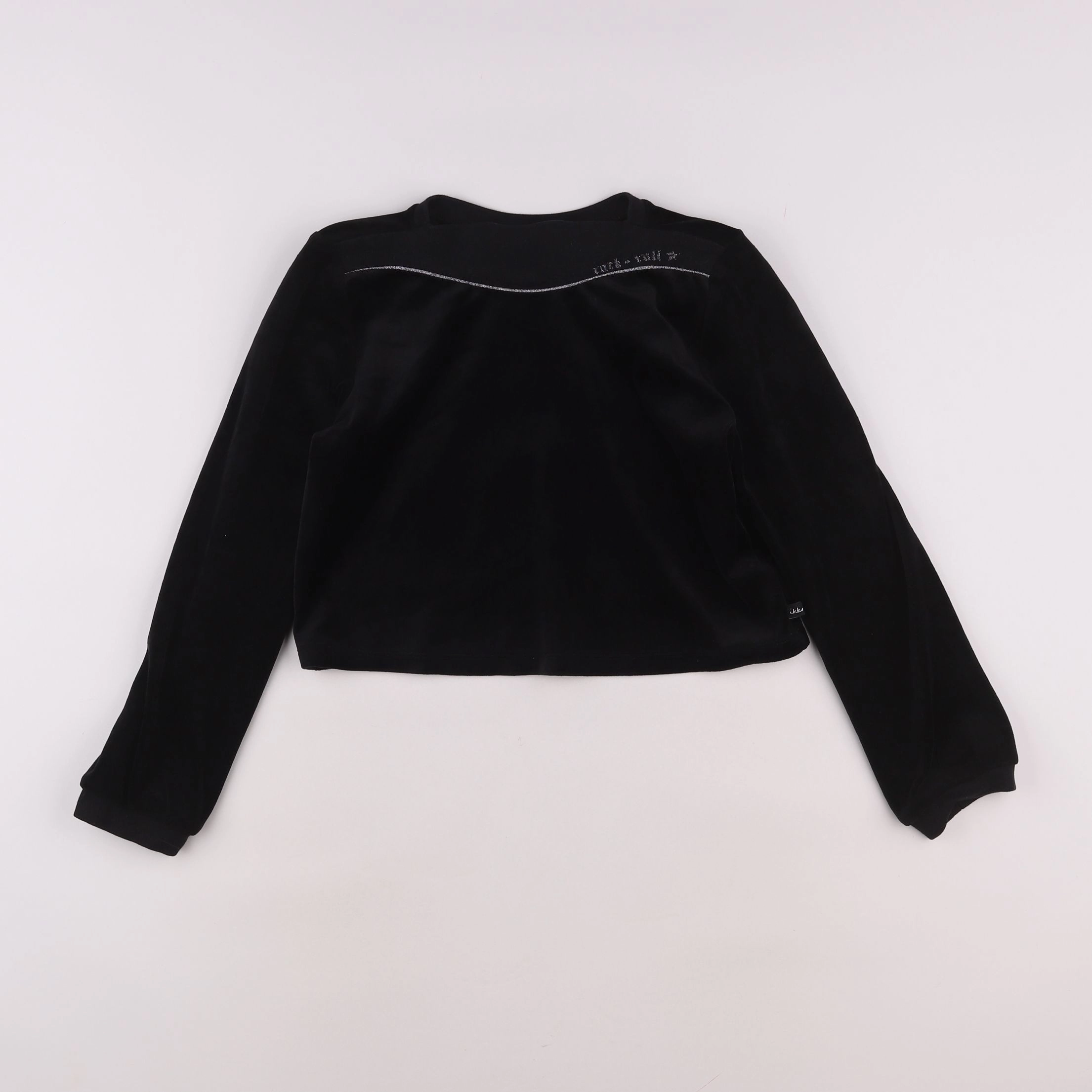 IKKS - sweat noir - 10 ans