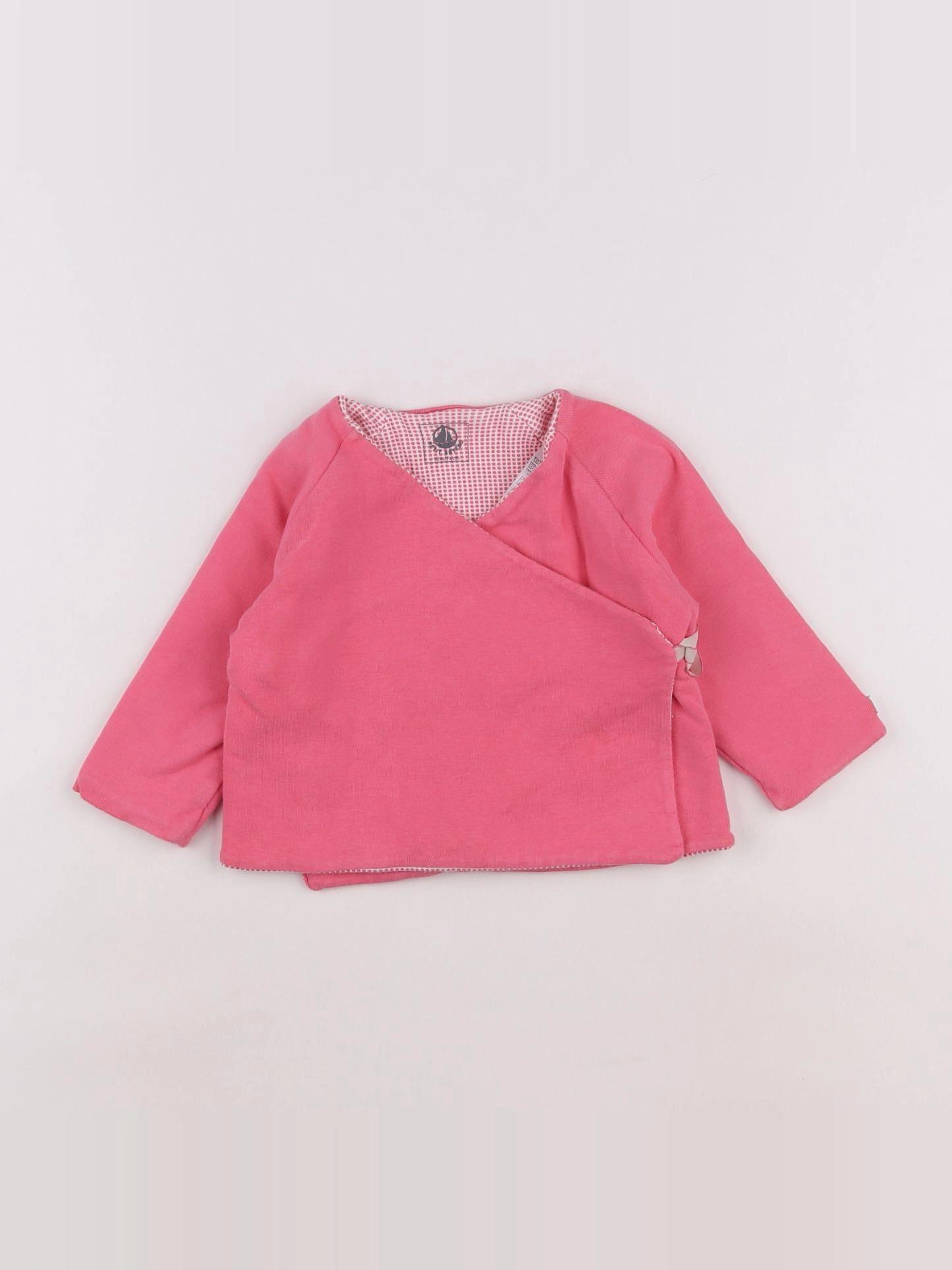 Petit Bateau - sweat rose - 12 mois