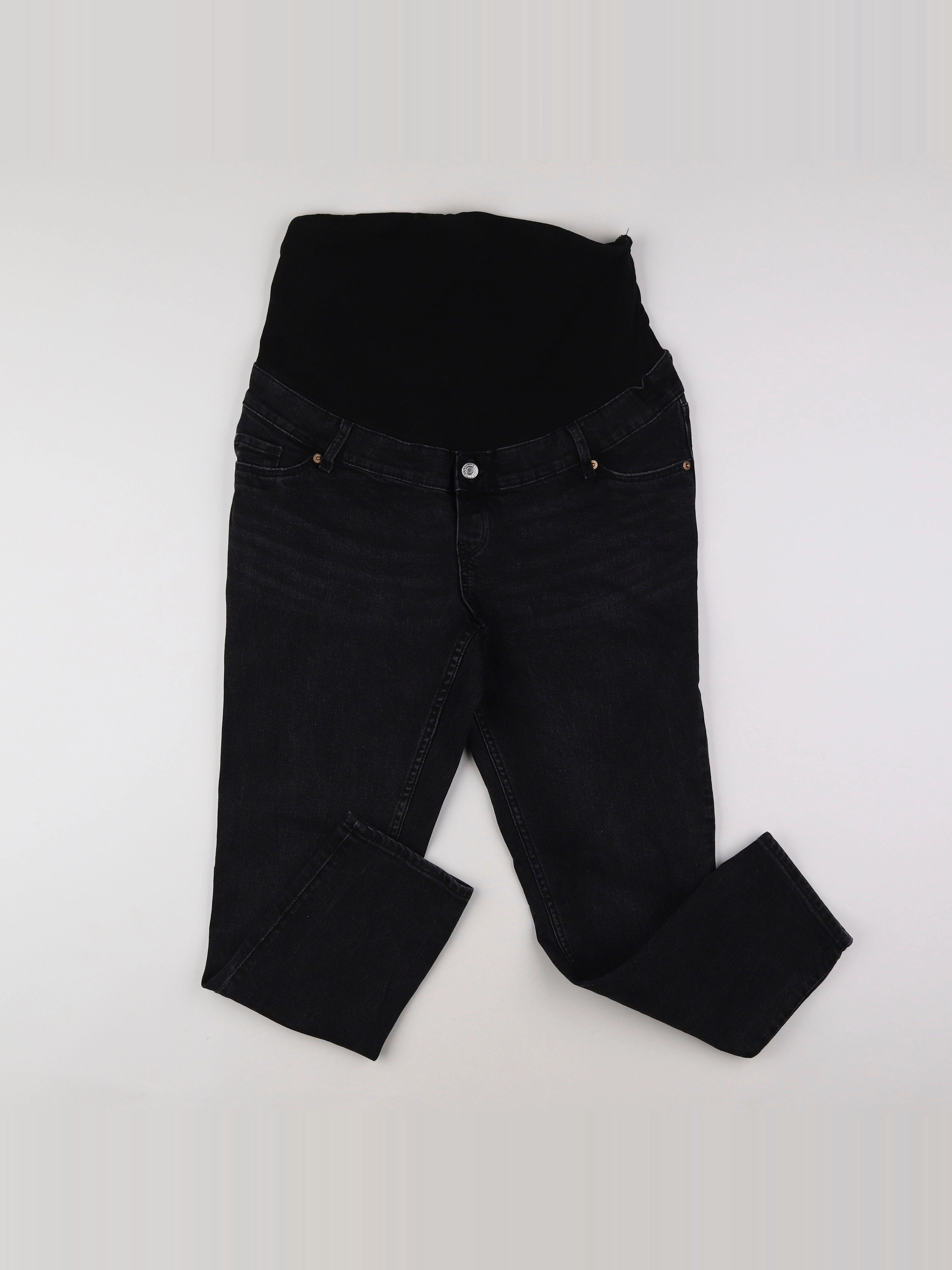 H&M - jean grossesse noir - 40 à 42