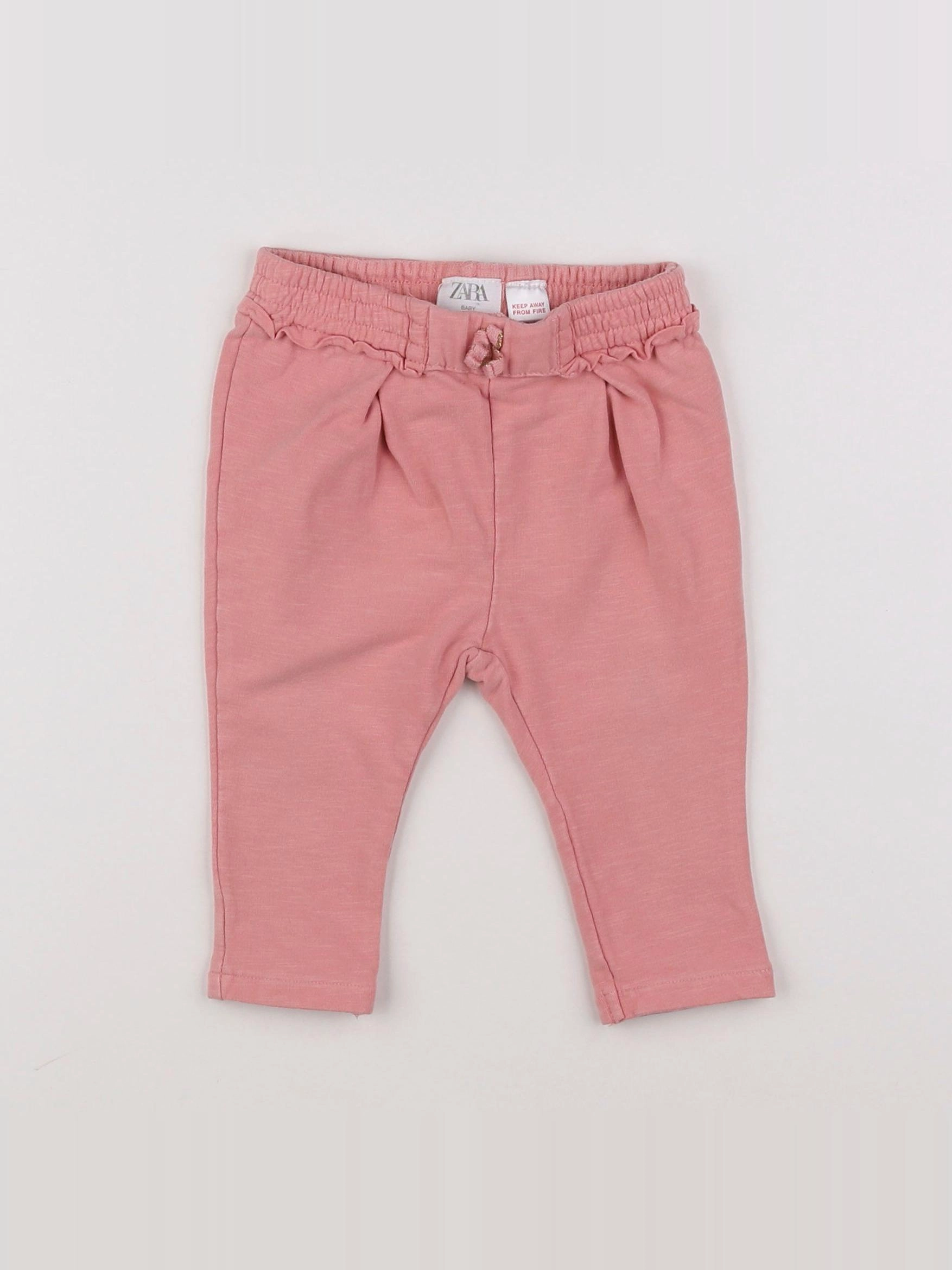Zara - jogging rose - 3/6 mois
