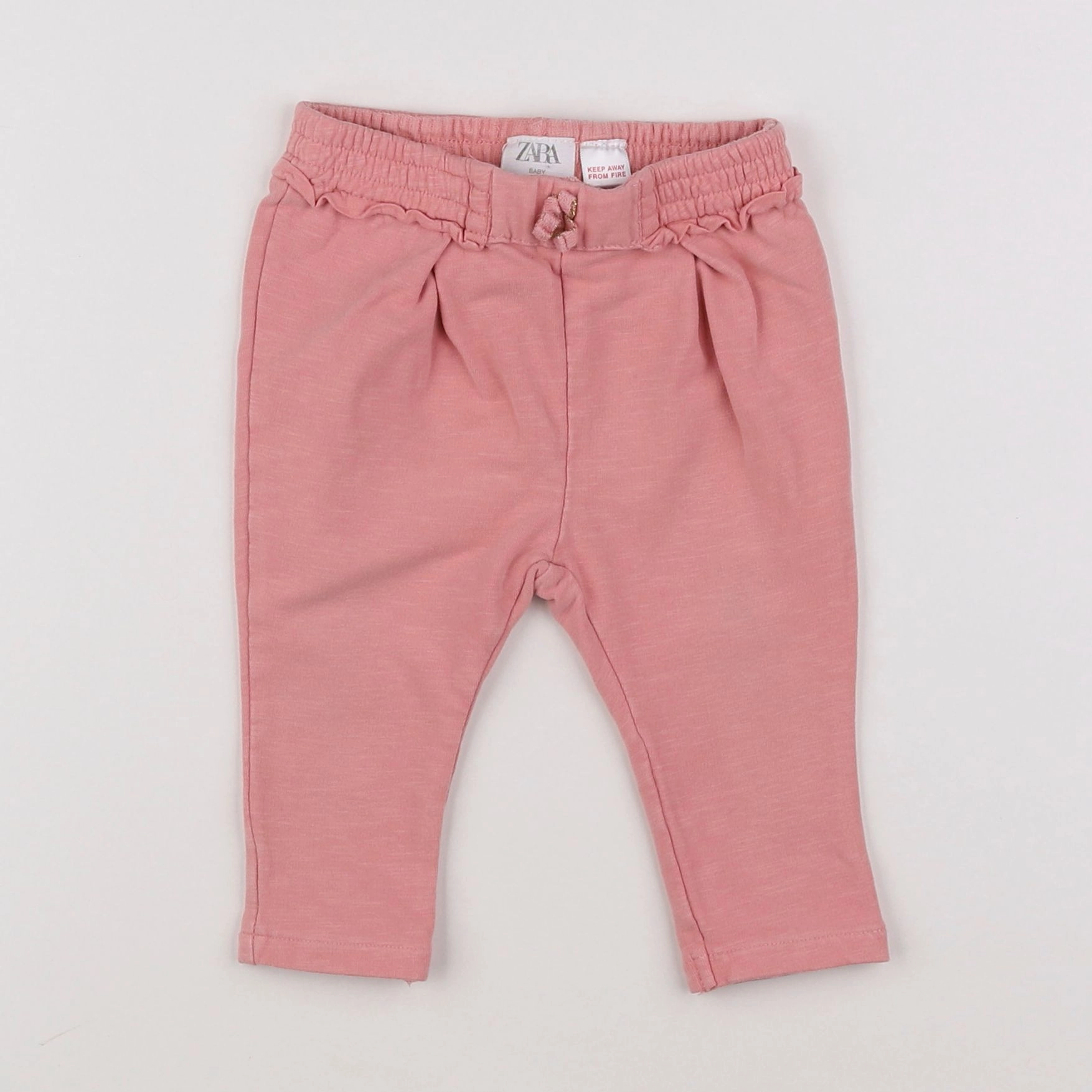 Zara - jogging rose - 3/6 mois