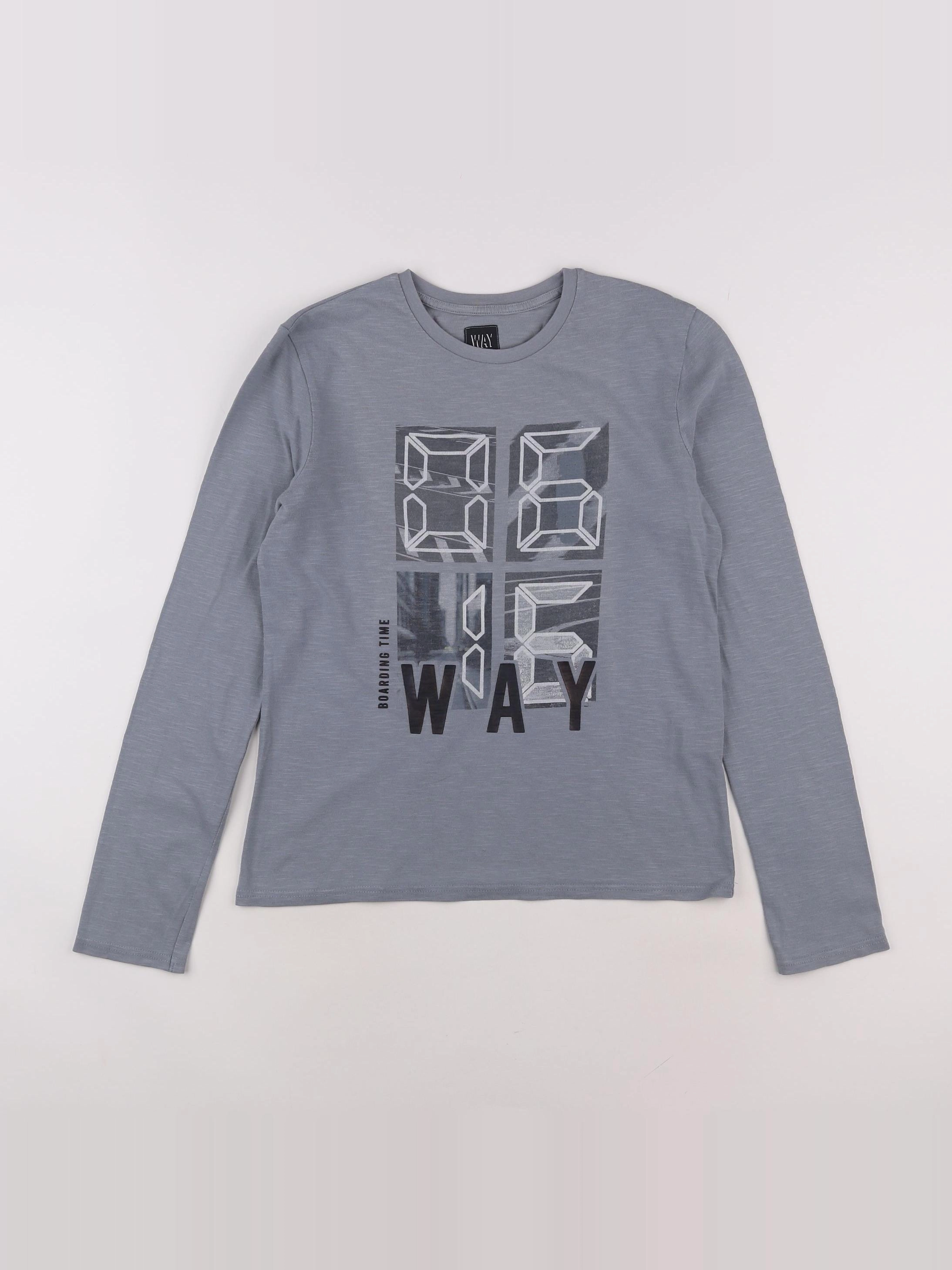 IKKS - tee-shirt bleu - 12 ans