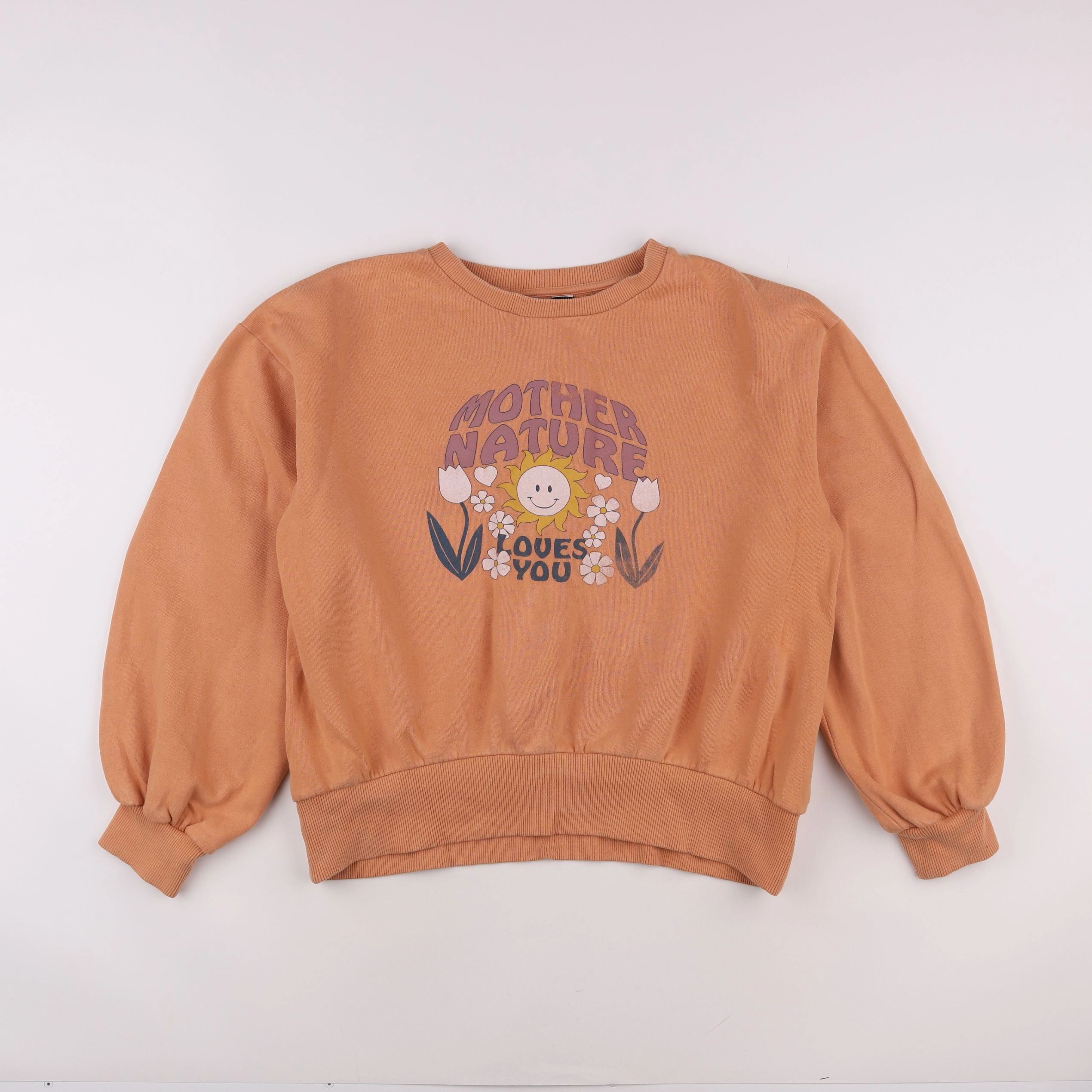 Hundred Pieces - sweat orange - 14 ans