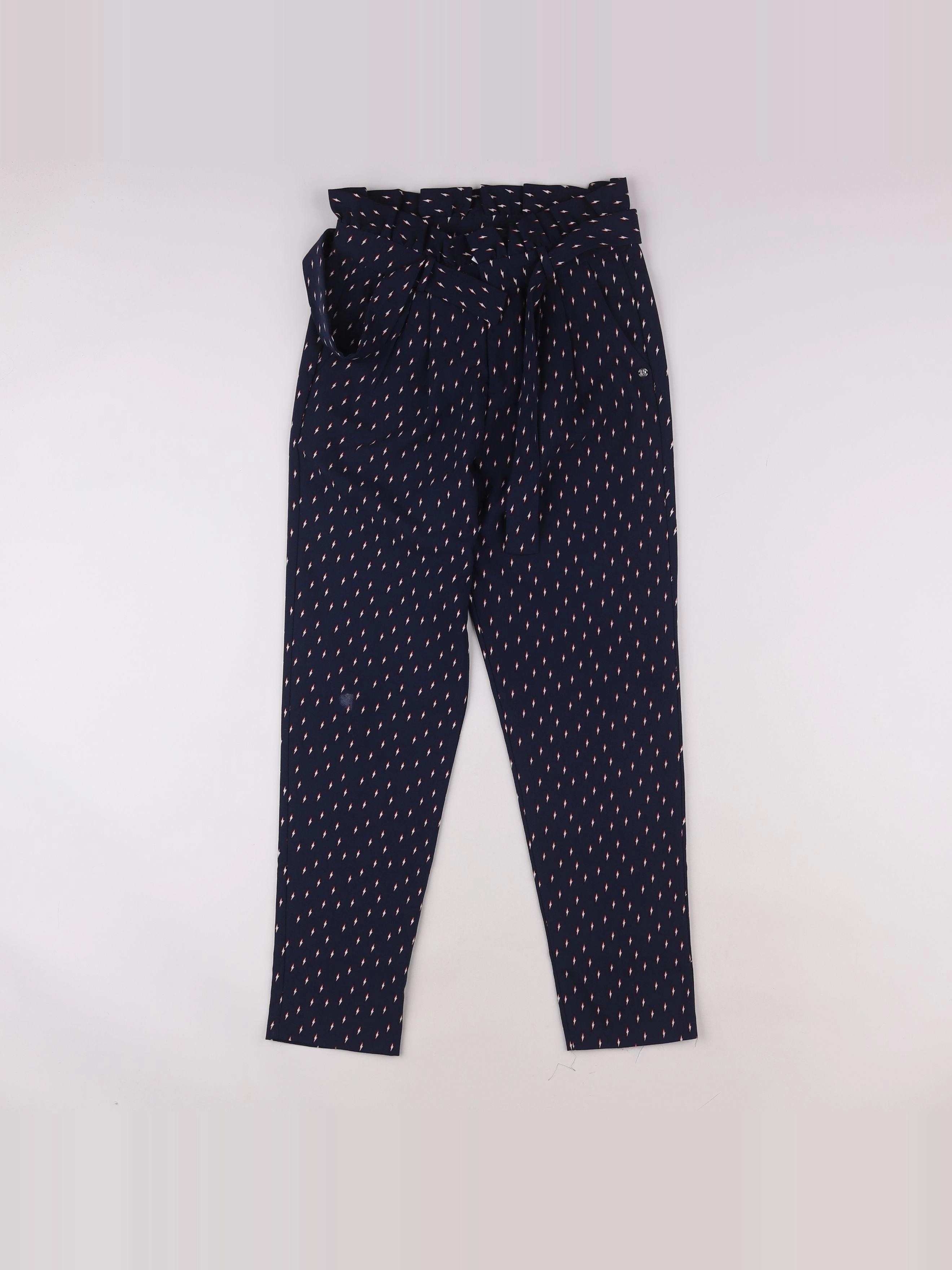 IKKS - pantalon bleu, rouge - 12 ans