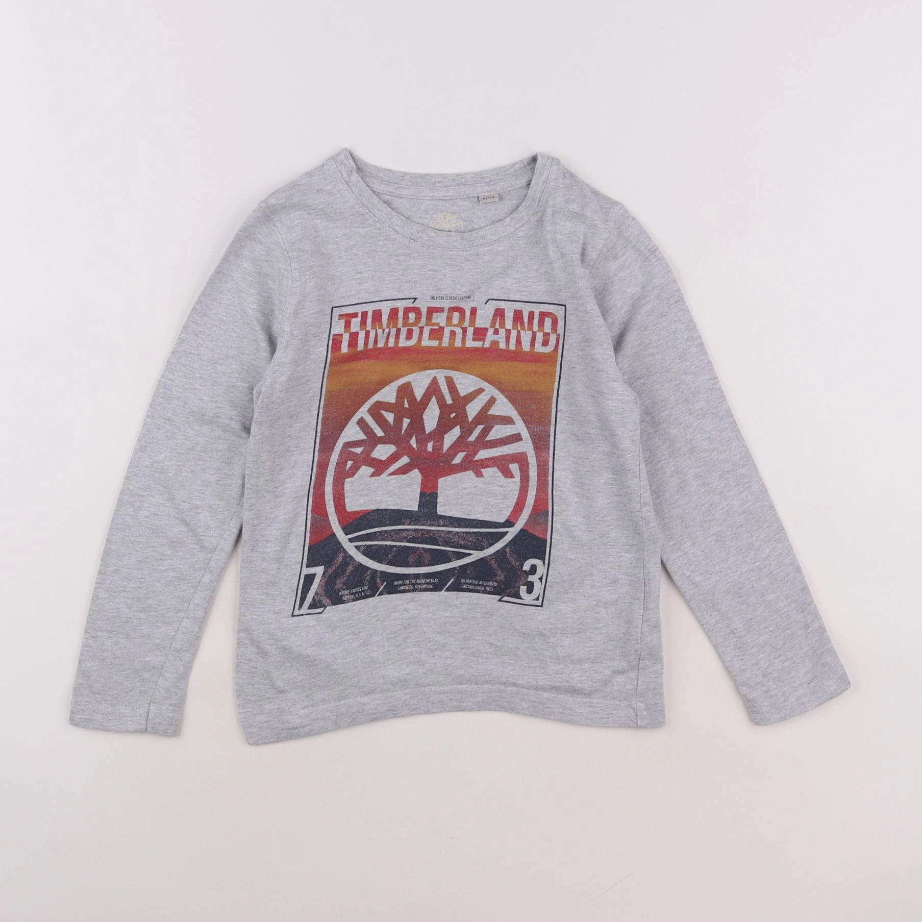 Timberland - tee-shirt gris - 6 ans