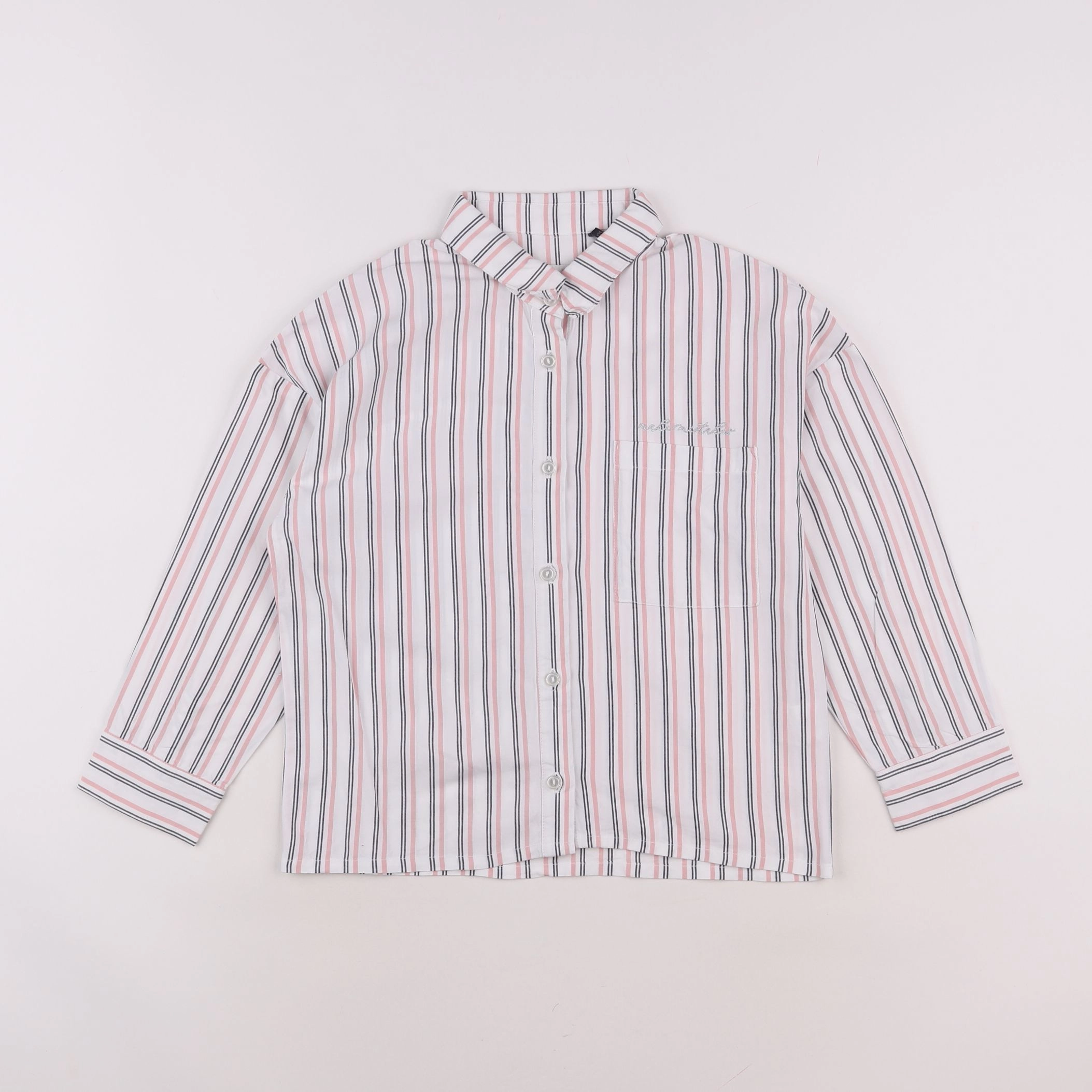 IKKS - blouse blanc, rose - 10 ans