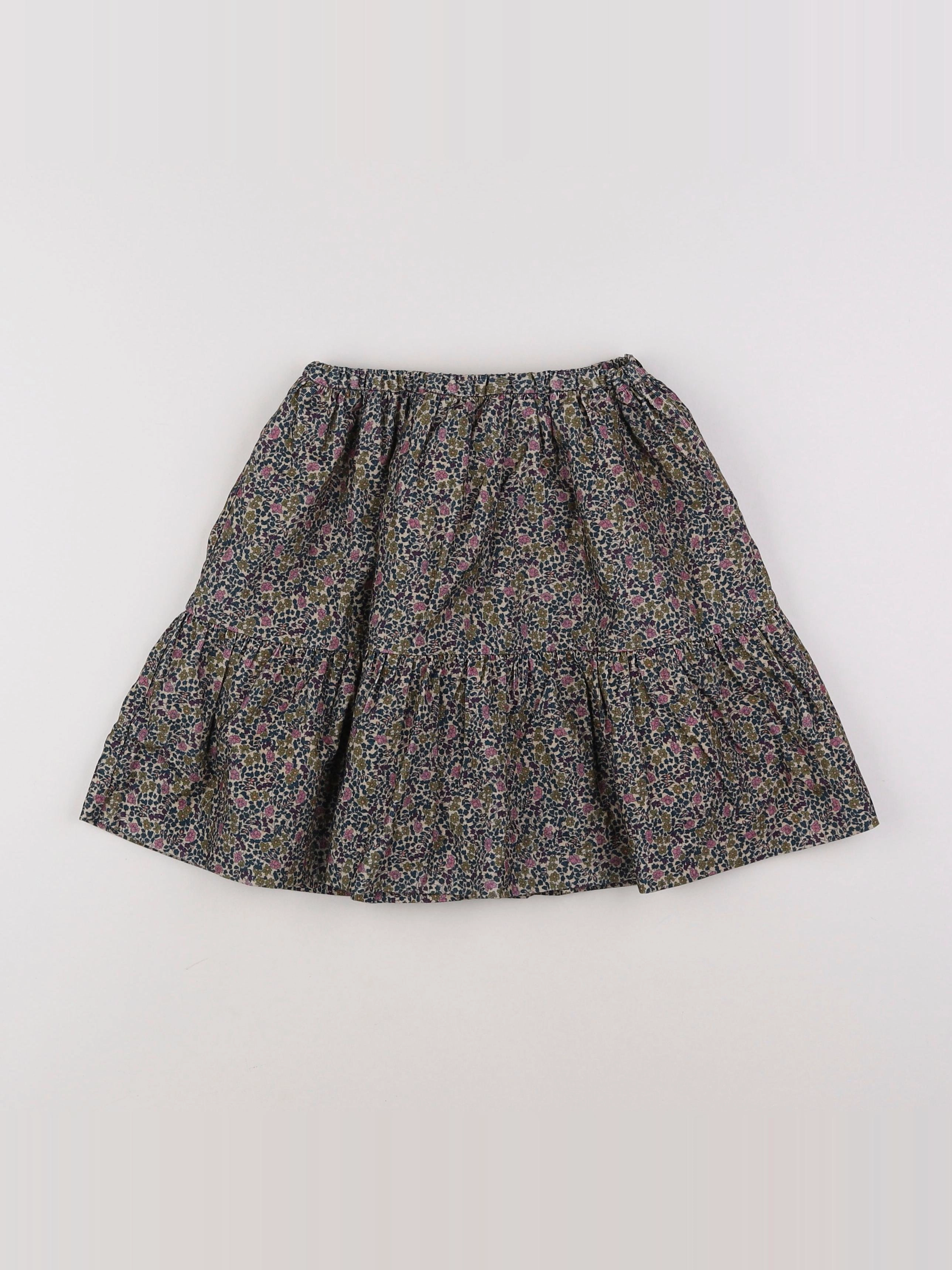 Bonpoint - jupe multicolore - 8 ans