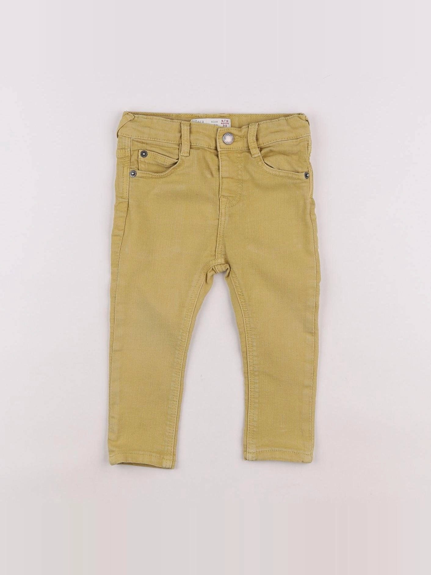 Zara - jean jaune - 9/12 mois