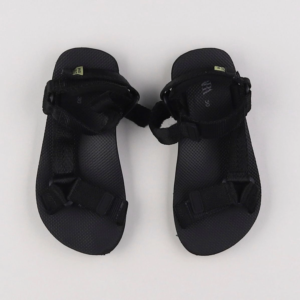 Zara - sandales noir - pointure 30