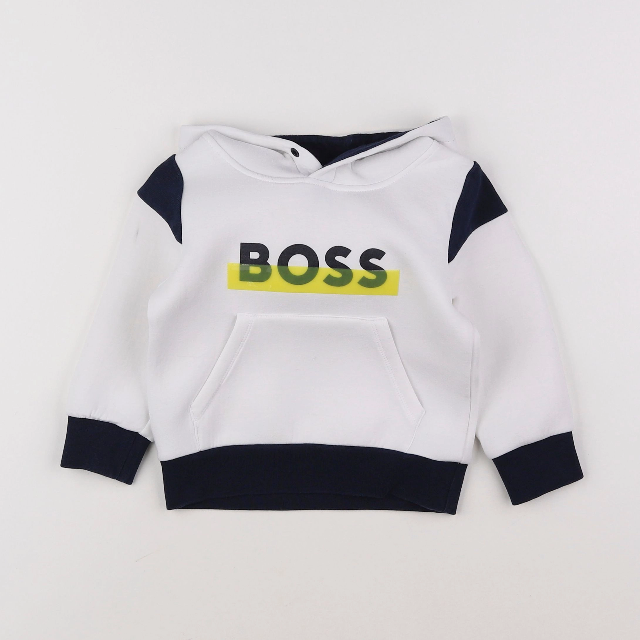 Hugo Boss - sweat blanc - 2 ans