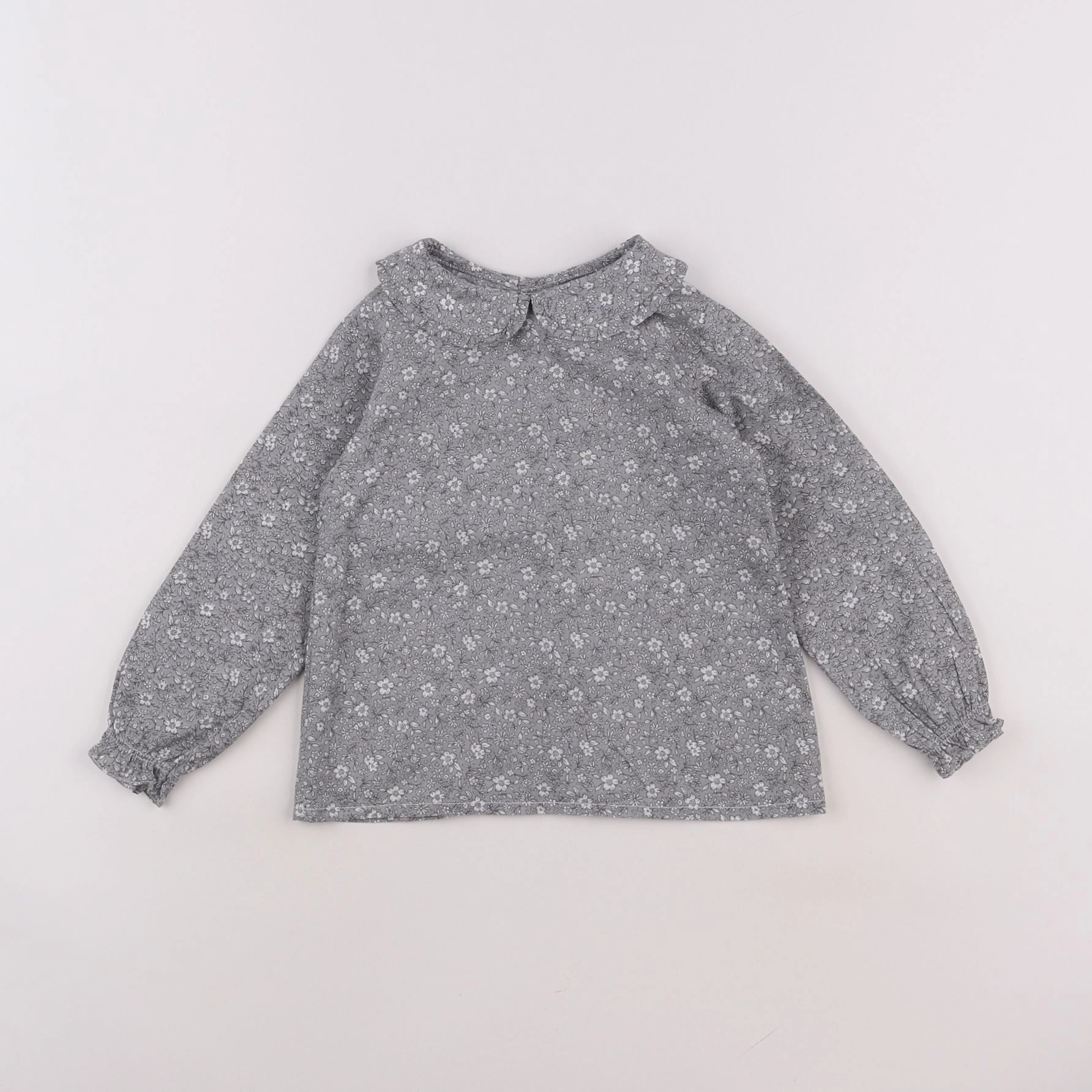 Lola Palacios - blouse gris - 2 ans