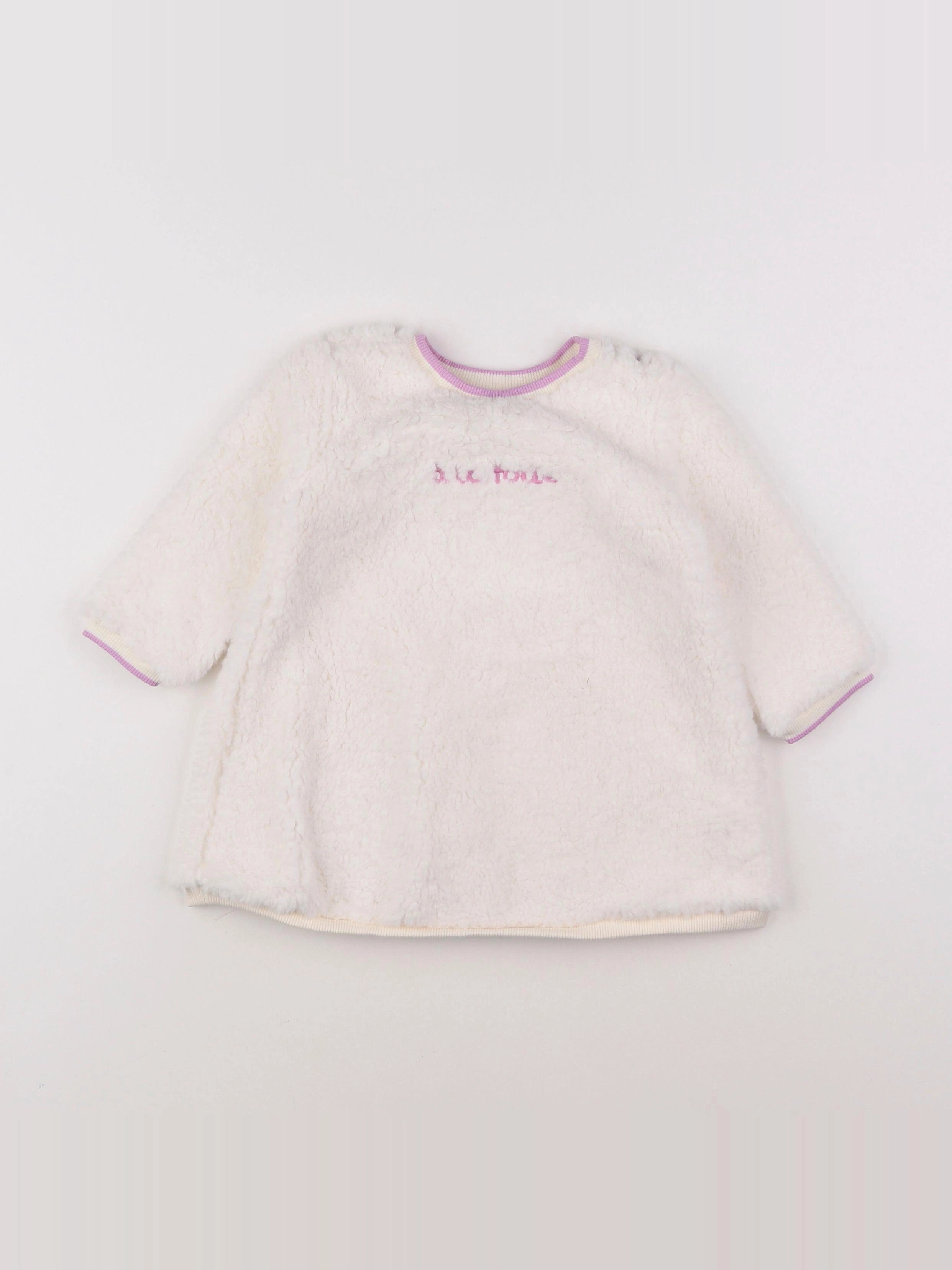 Catimini - robe blanc - 9 mois